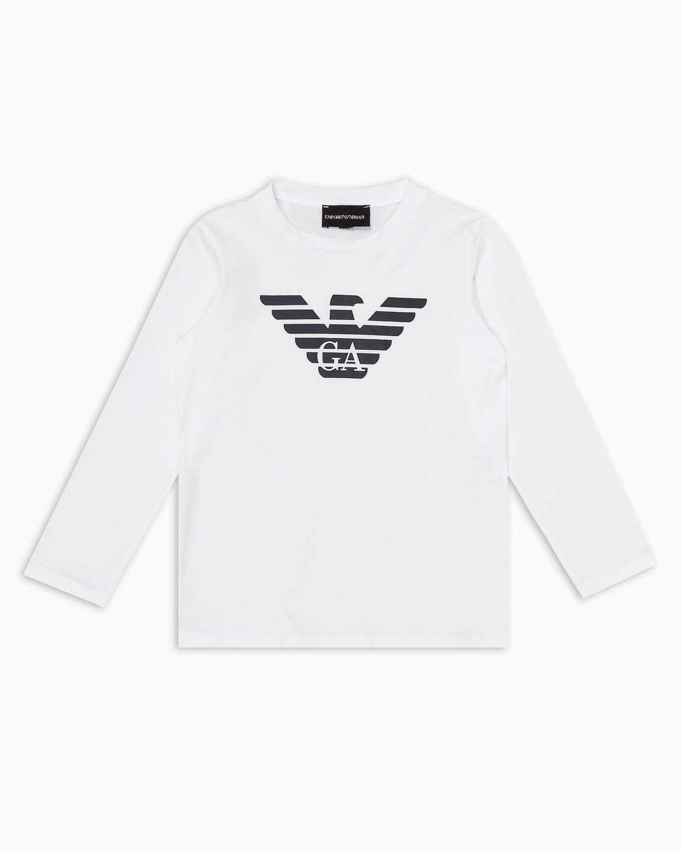 Pima-jersey jumper with logo Slide 0
