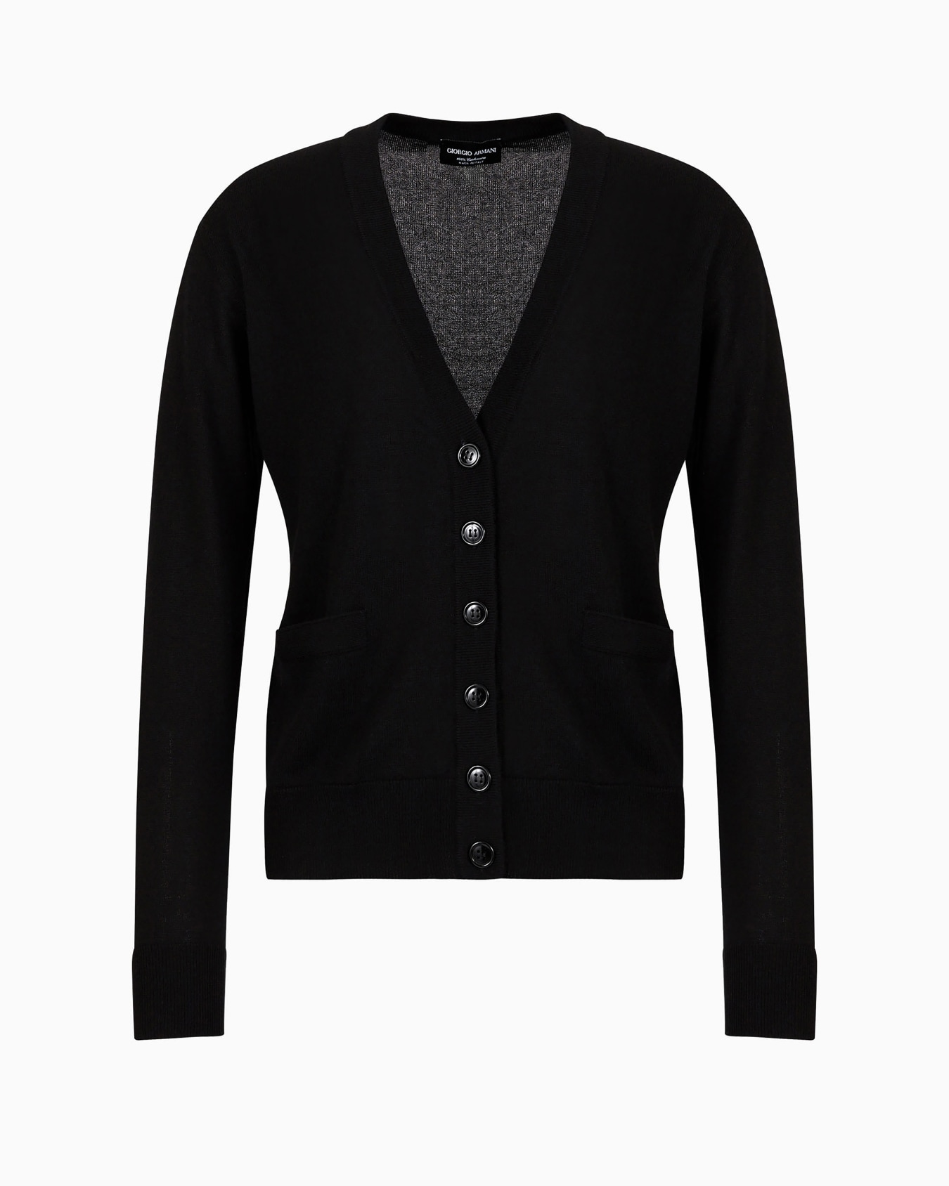 Pure cashmere cardigan Slide 0