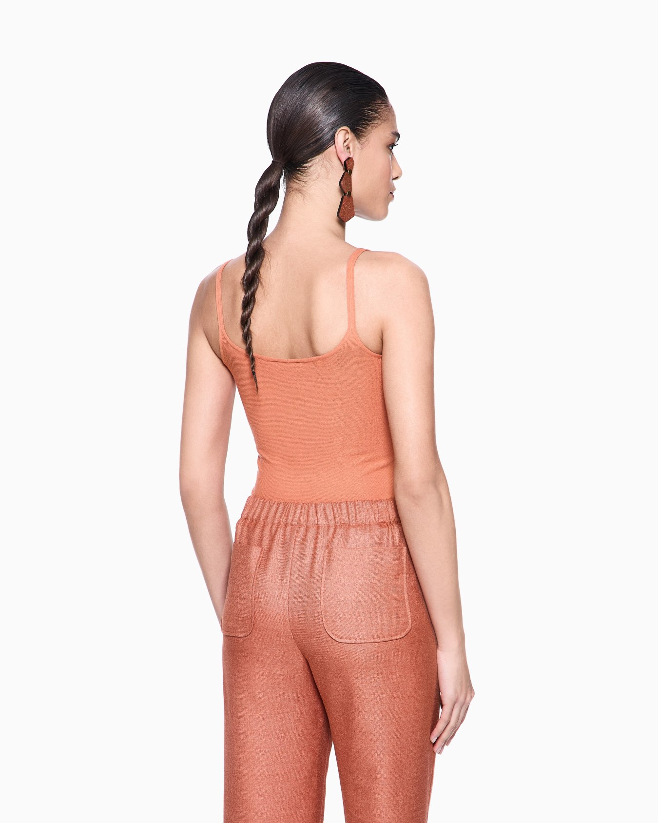 Top de ottoman de viscosa  Diapositiva 2