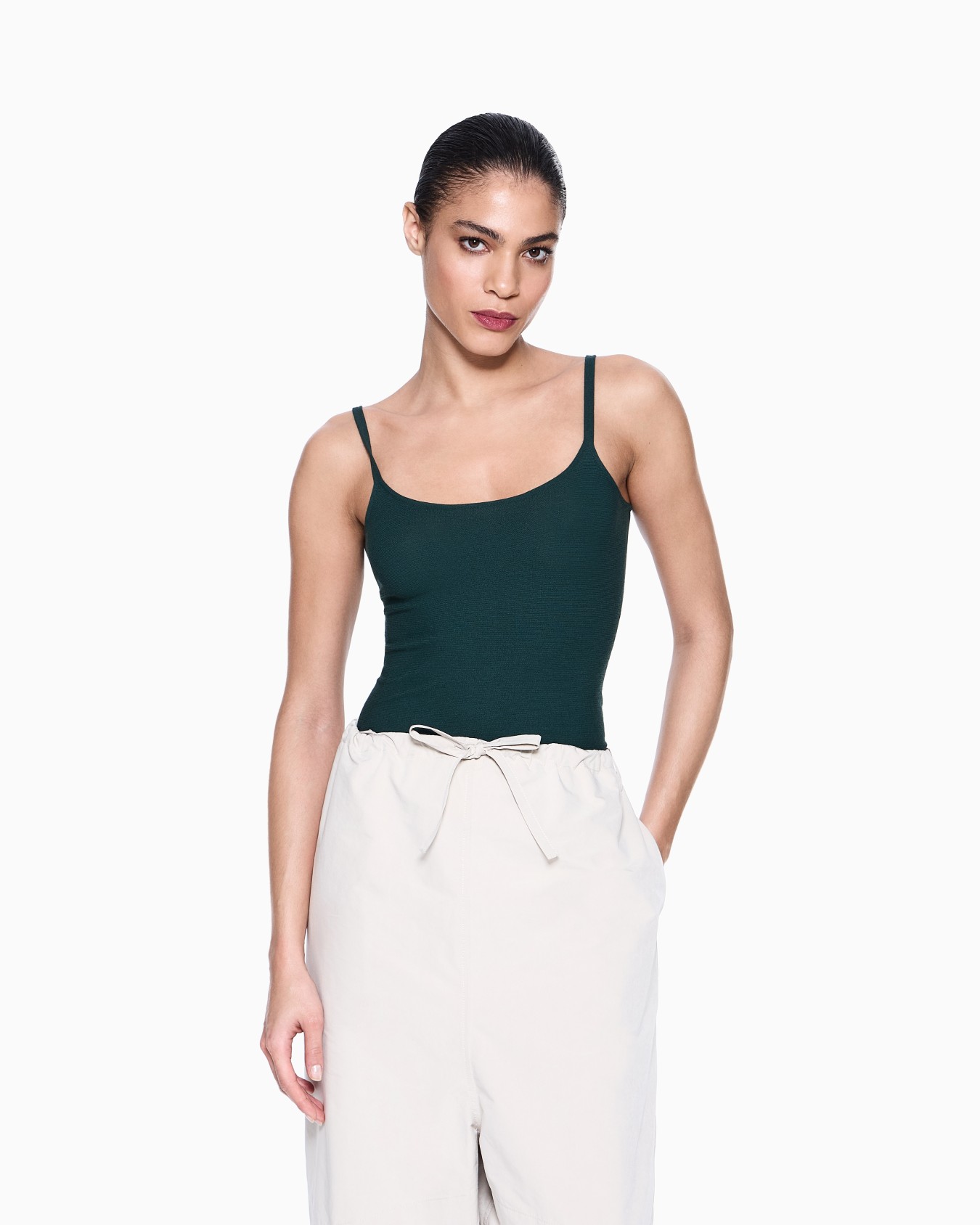 Top de ottoman de viscosa  Diapositiva 3