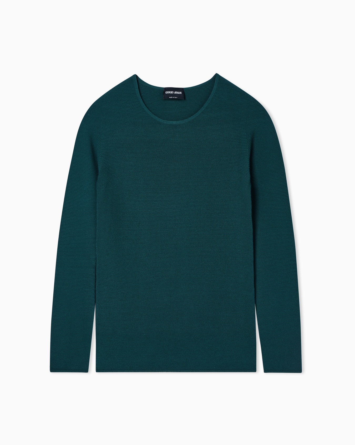 Links-stitch viscose long-sleeved jumper Slide 0