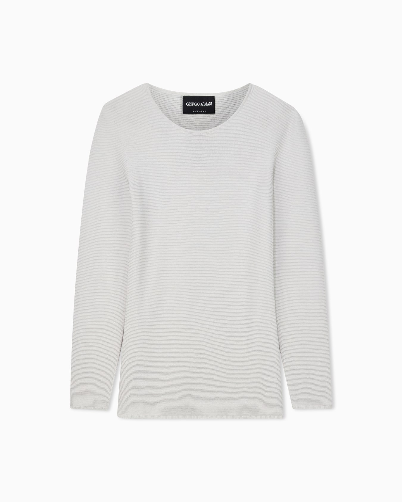 Links-stitch viscose long-sleeved jumper Slide 0