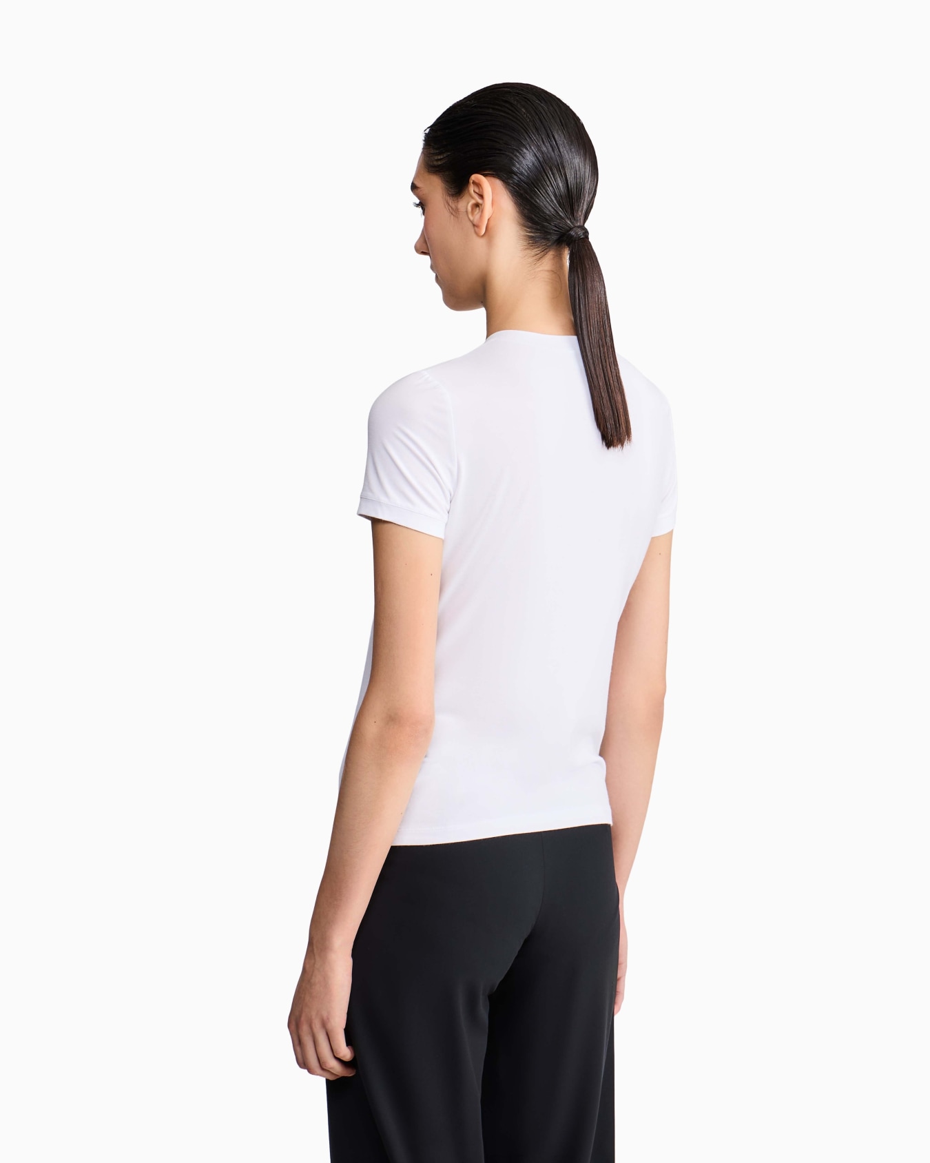 T-shirt en jersey de viscose élastique Diapositive 5