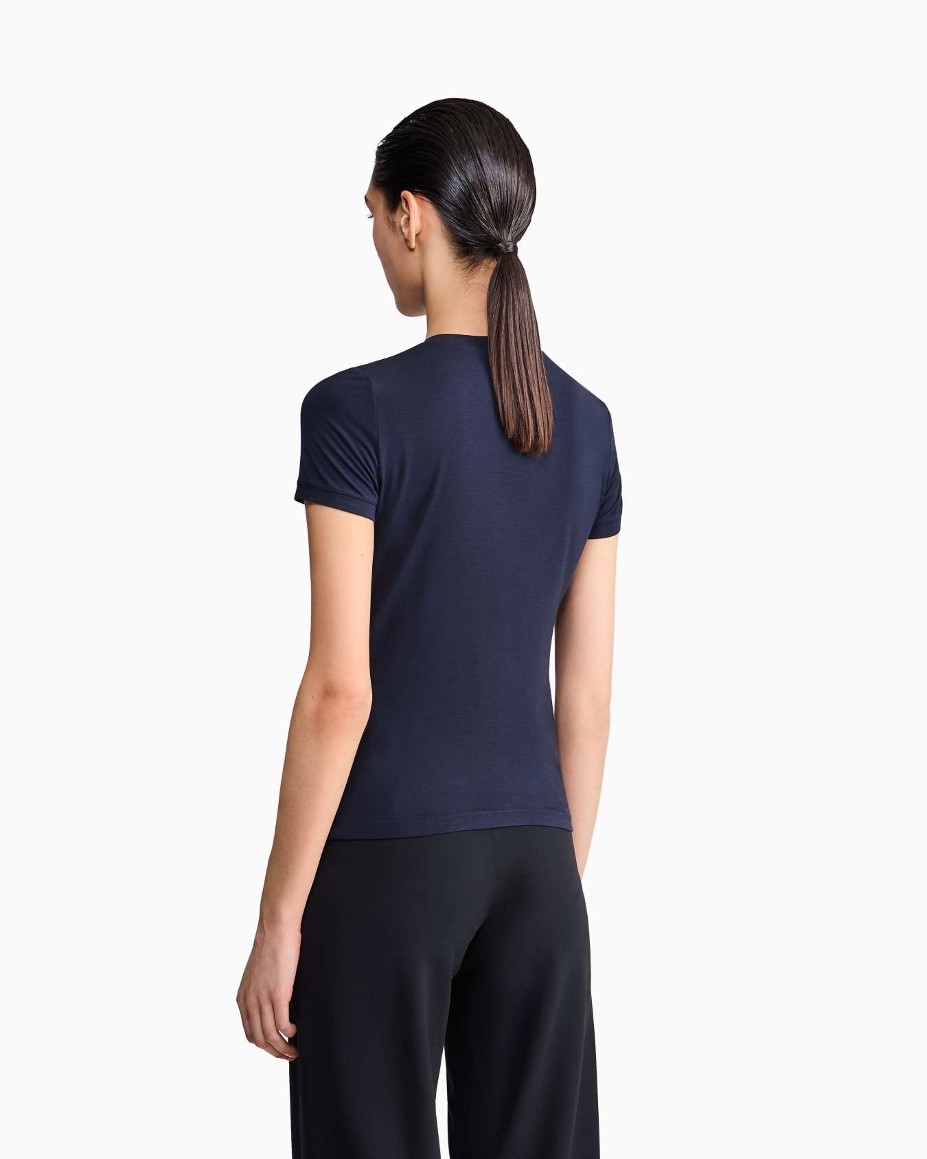 T-shirt en jersey de viscose élastique Diapositive 5