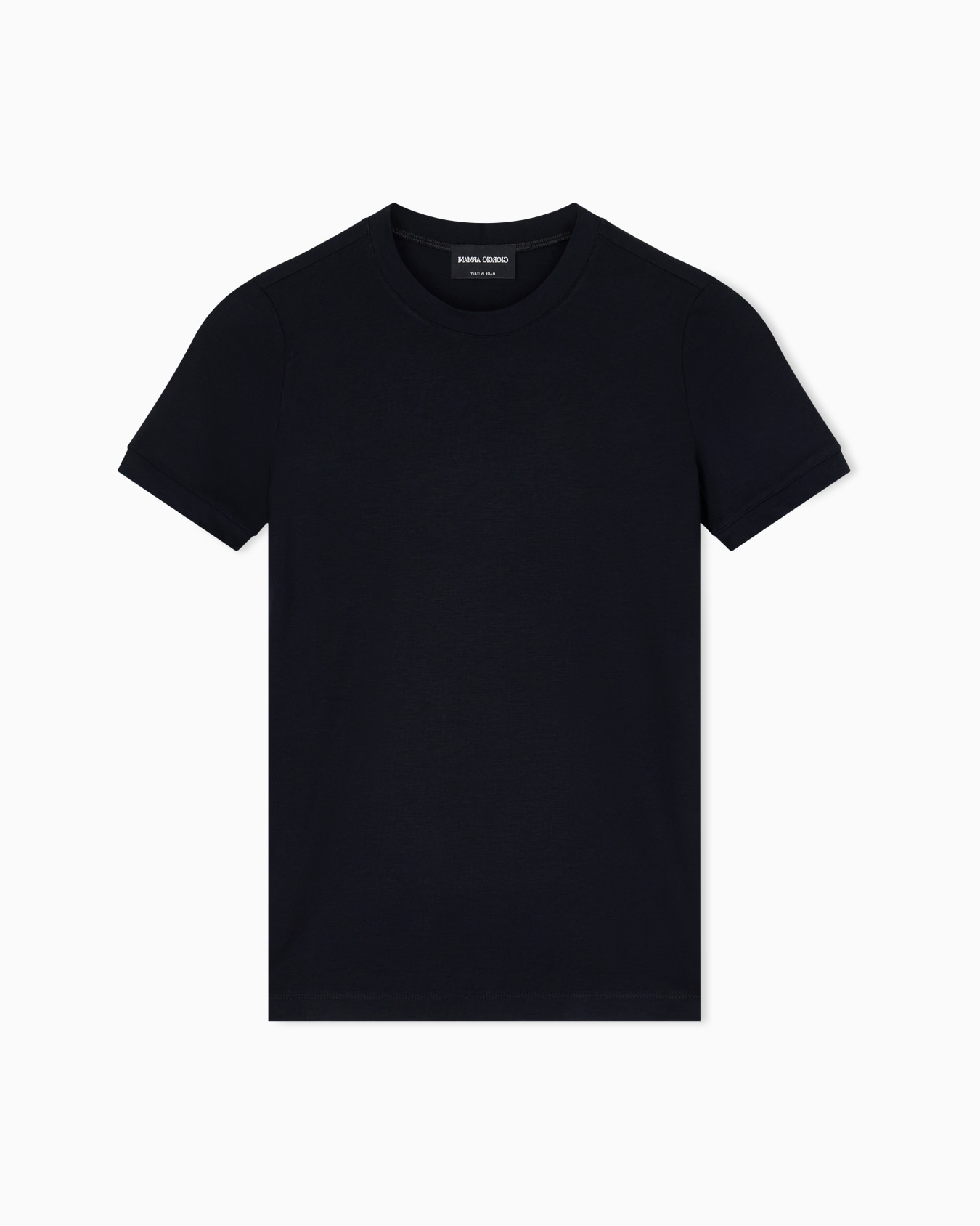 Stretch viscose jersey T-shirt Slide 0