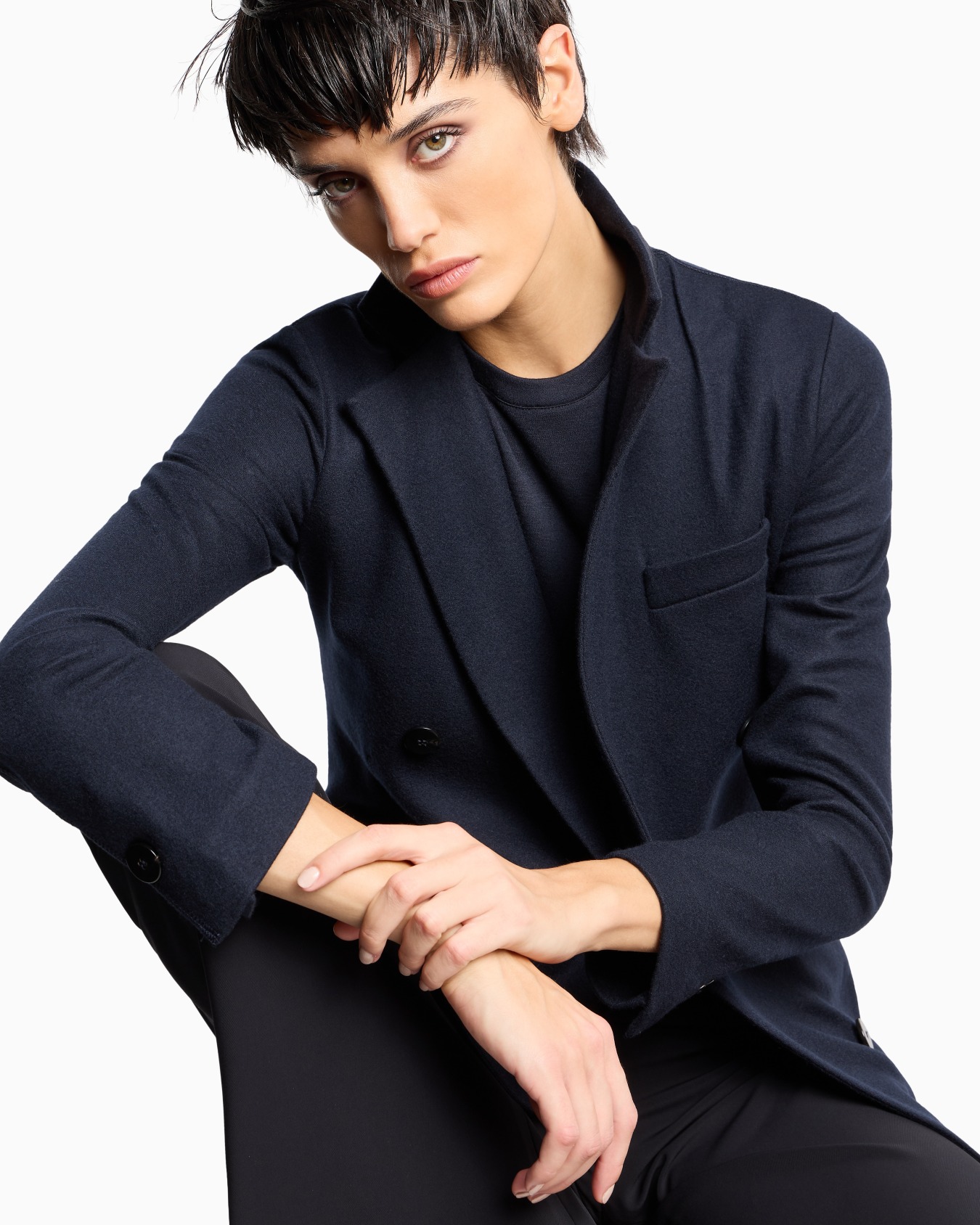 Pure cashmere T-shirt Slide 5