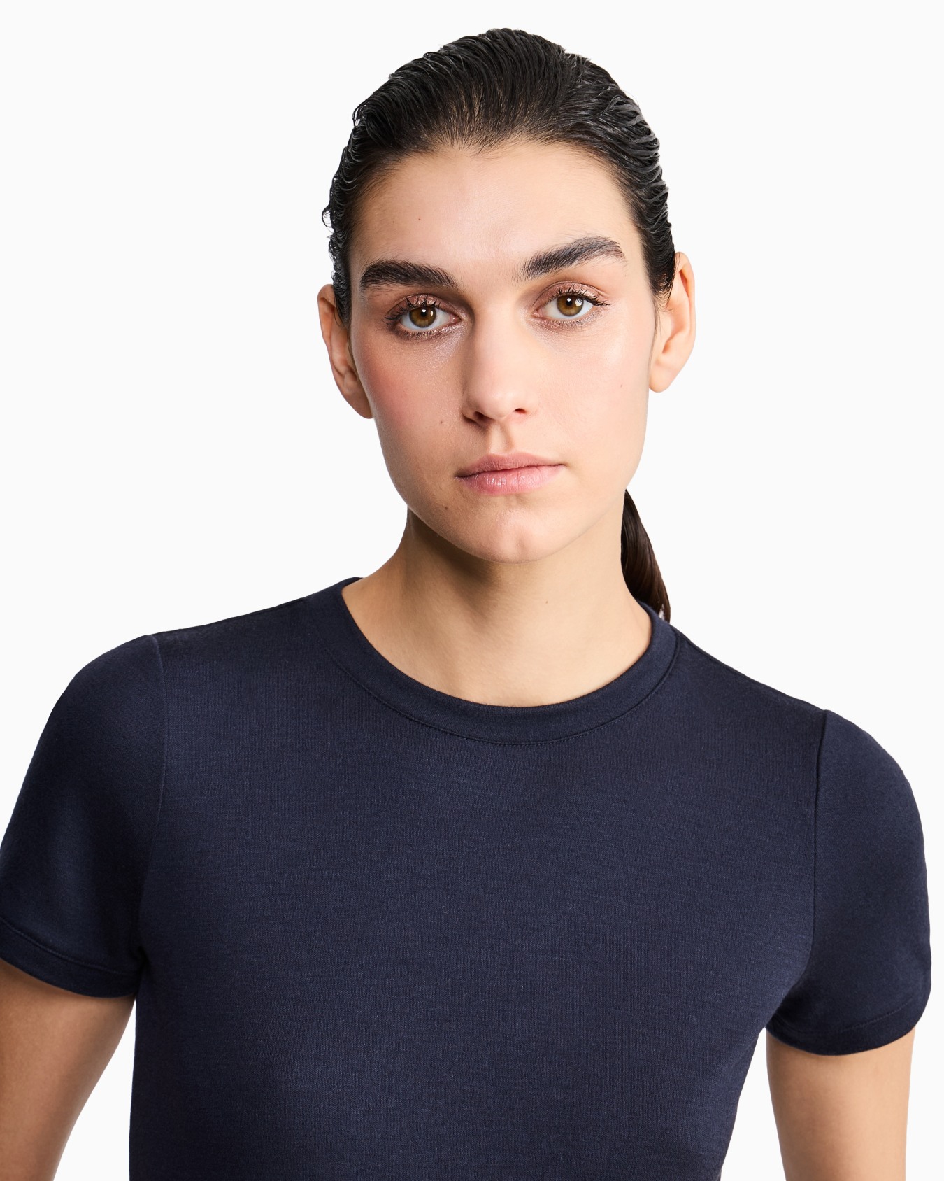 T-shirt in puro cashmere Slide 6