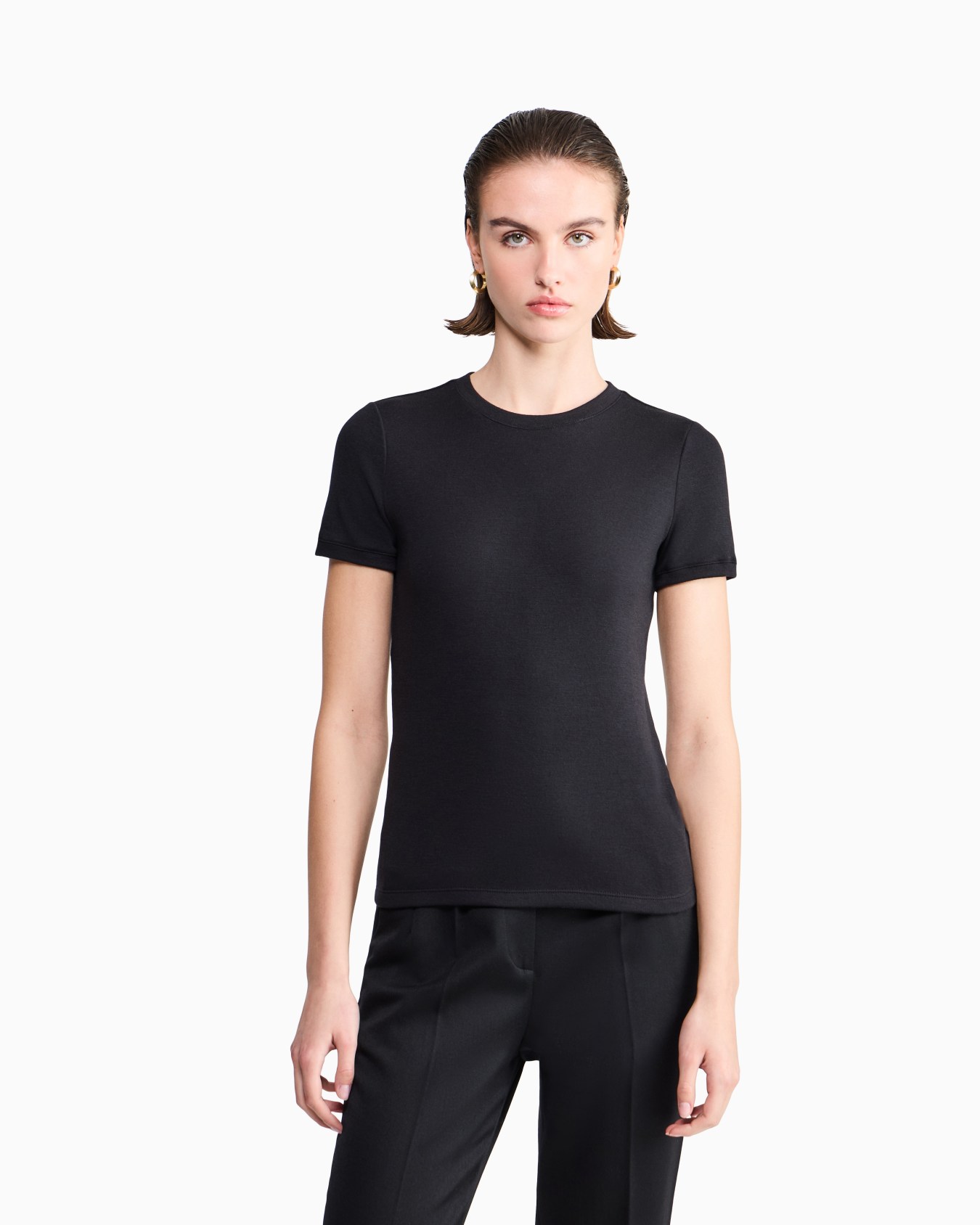 Pure cashmere T-shirt Slide 3