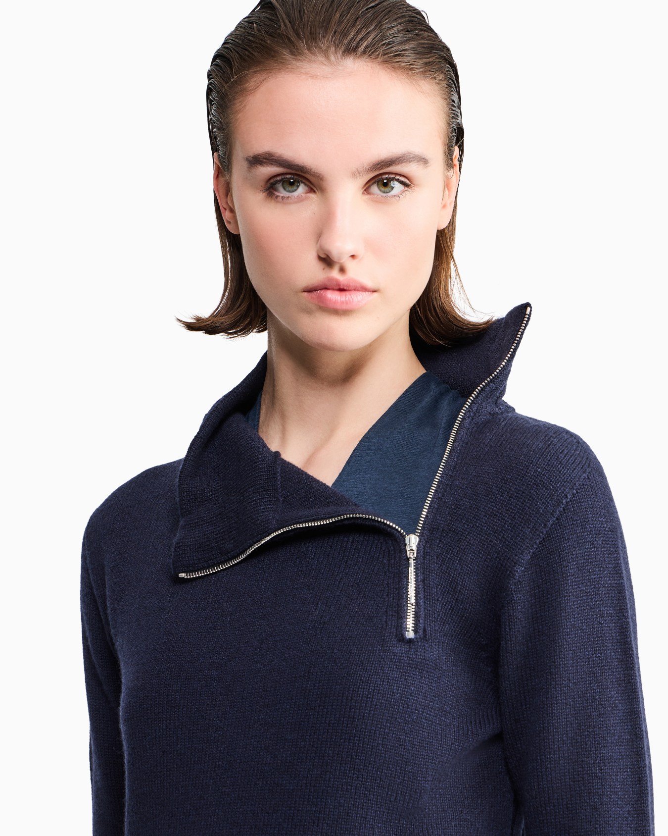 Maglia dolcevita in cashmere Slide 6