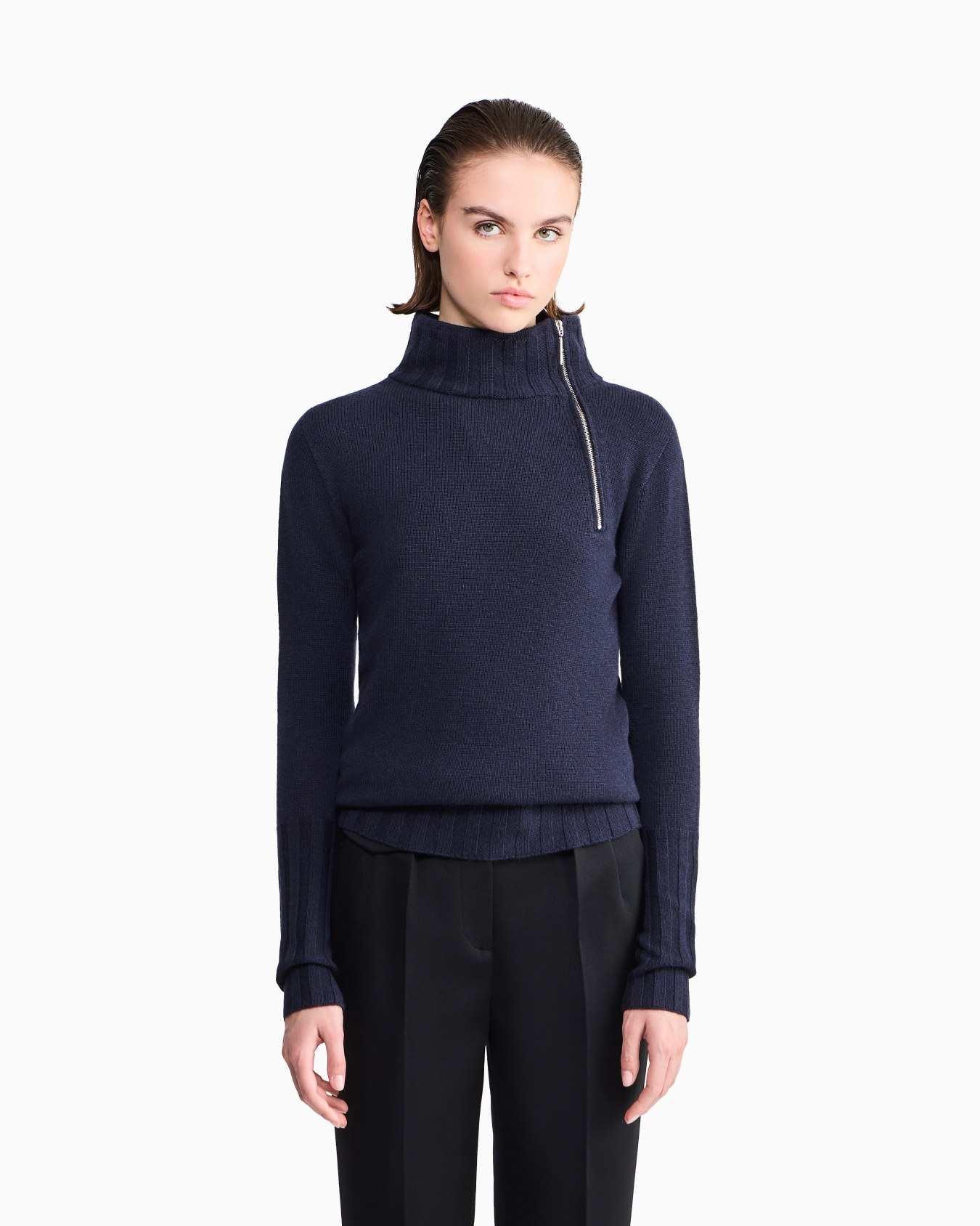 Maglia dolcevita in cashmere Slide 3