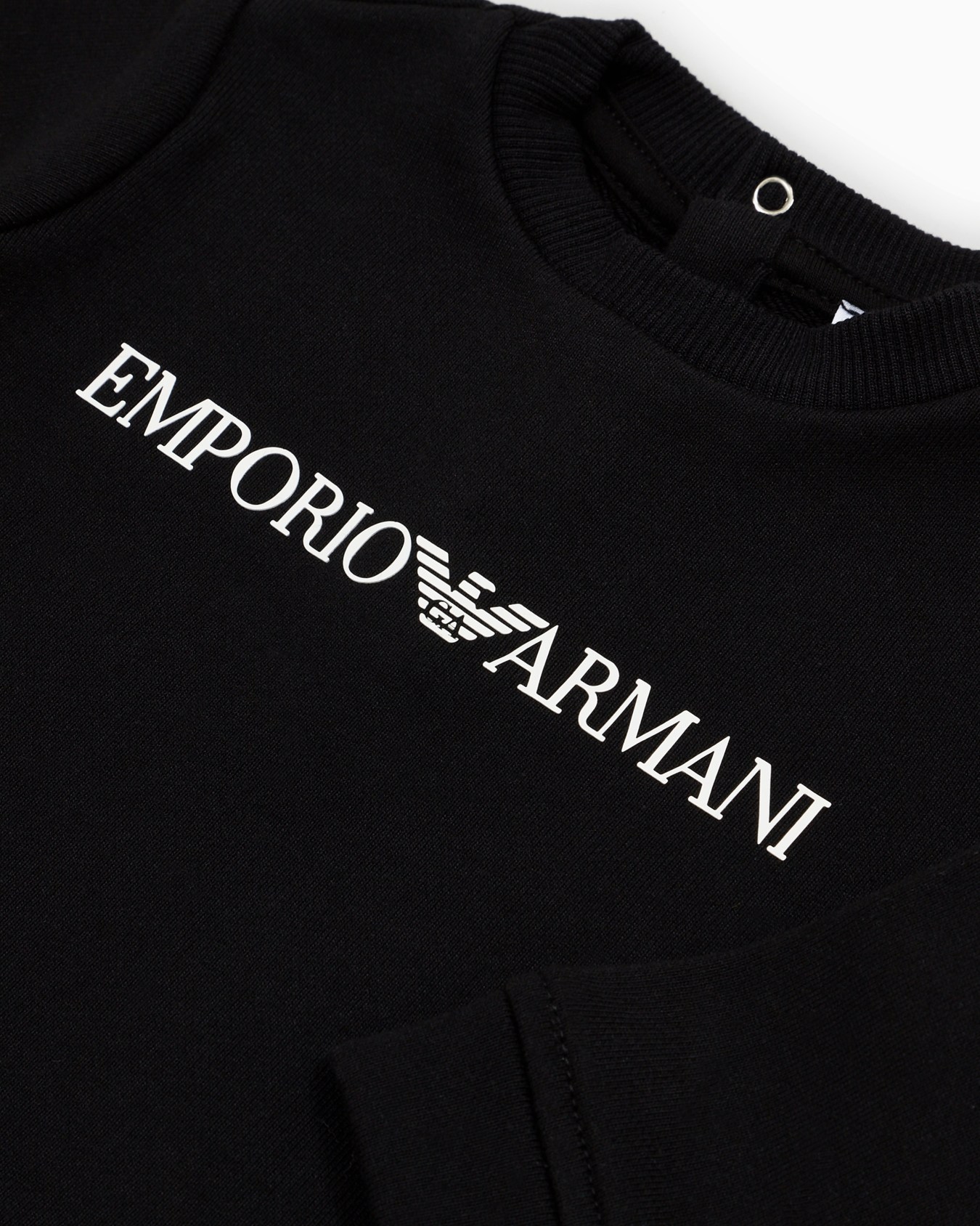 Modal-blend logo sweatshirt Slide 1