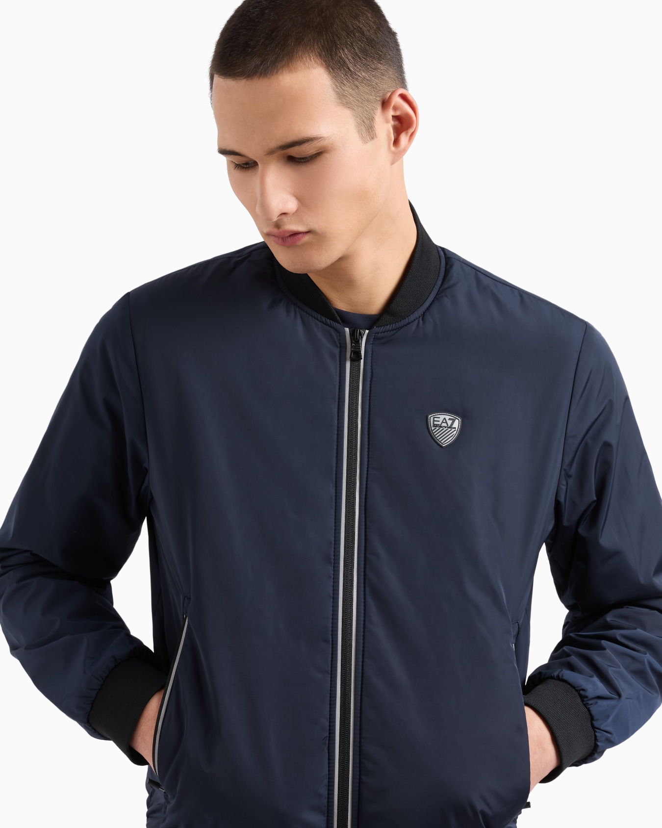 Premium Shield nylon bomber jacket Slide 4