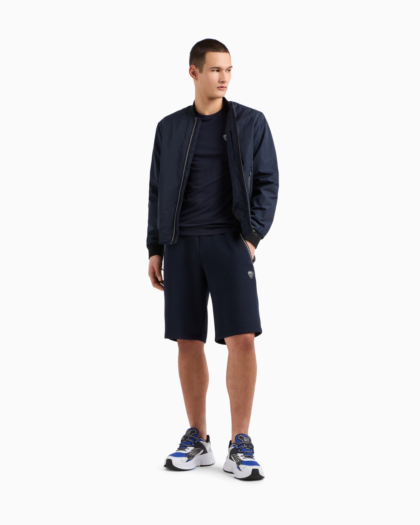Premium Shield nylon bomber jacket Slide 1