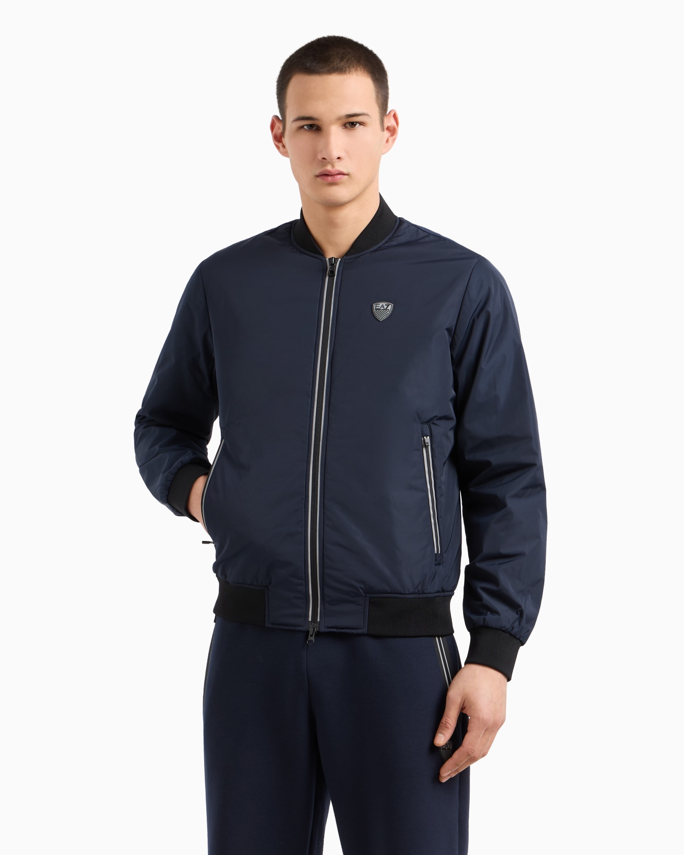 Premium Shield nylon bomber jacket Slide 3