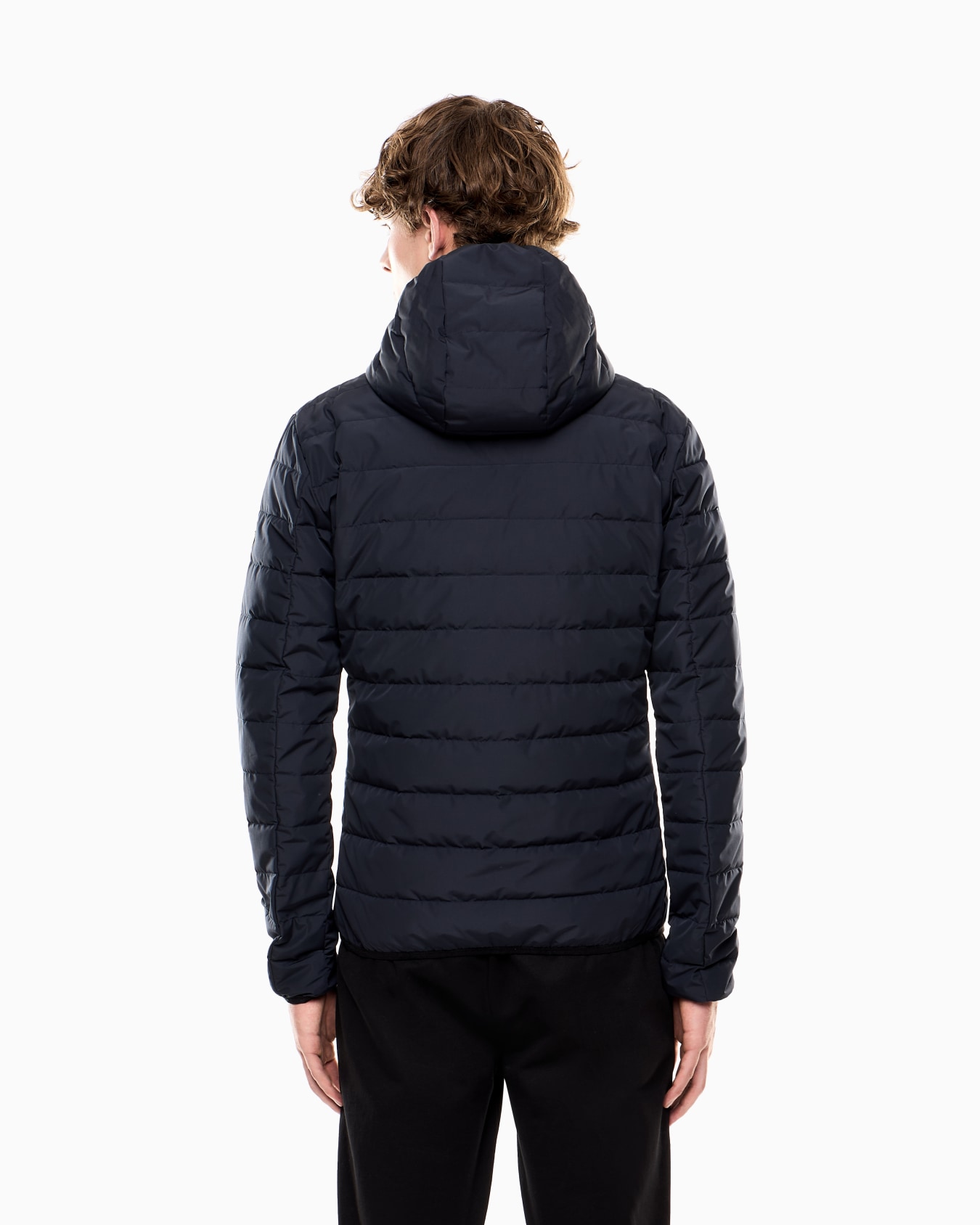 Premium Shield packable hooded down jacket Slide 2