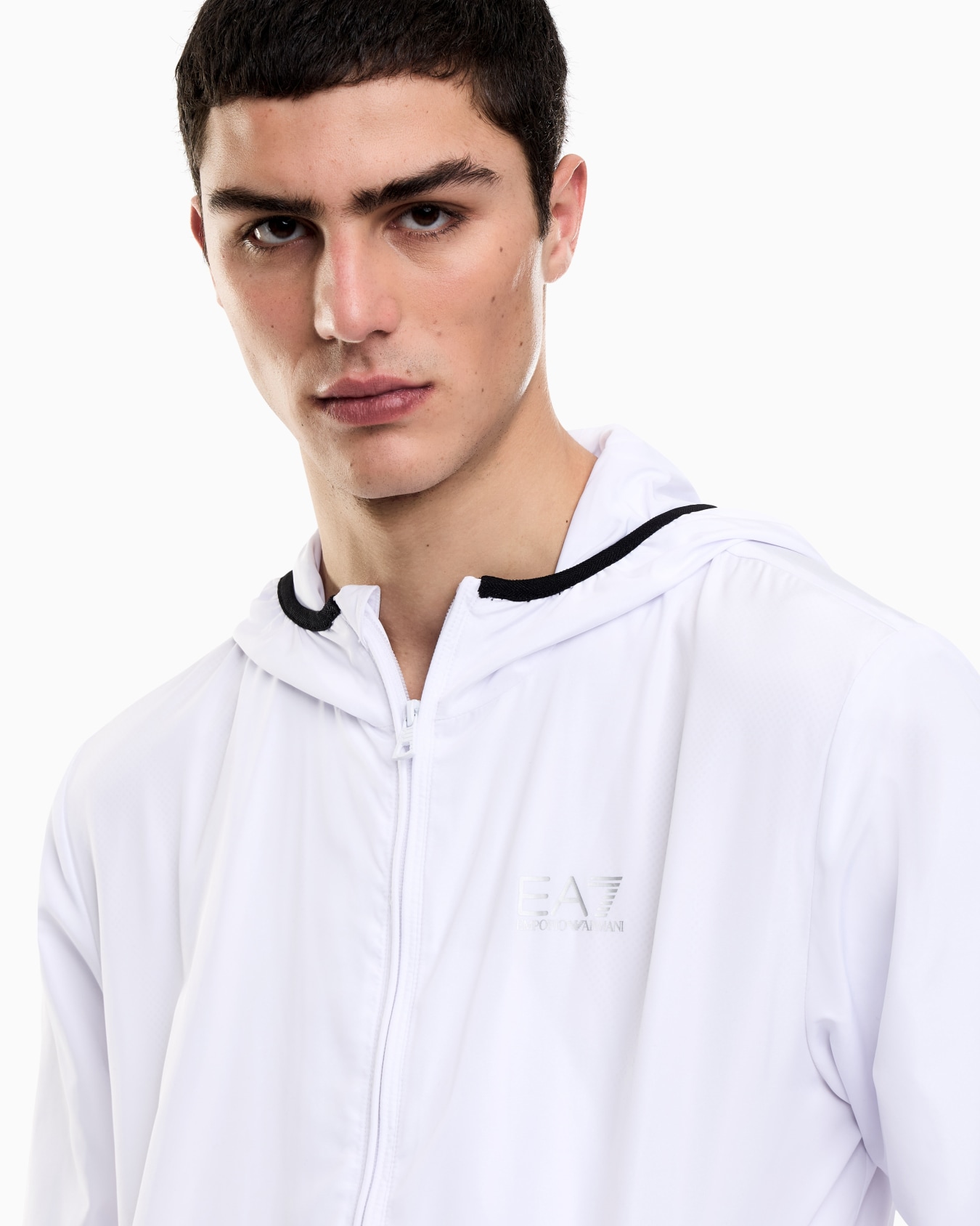 ASV Core Identity hooded bomber jacket in technical fabric Slide 5