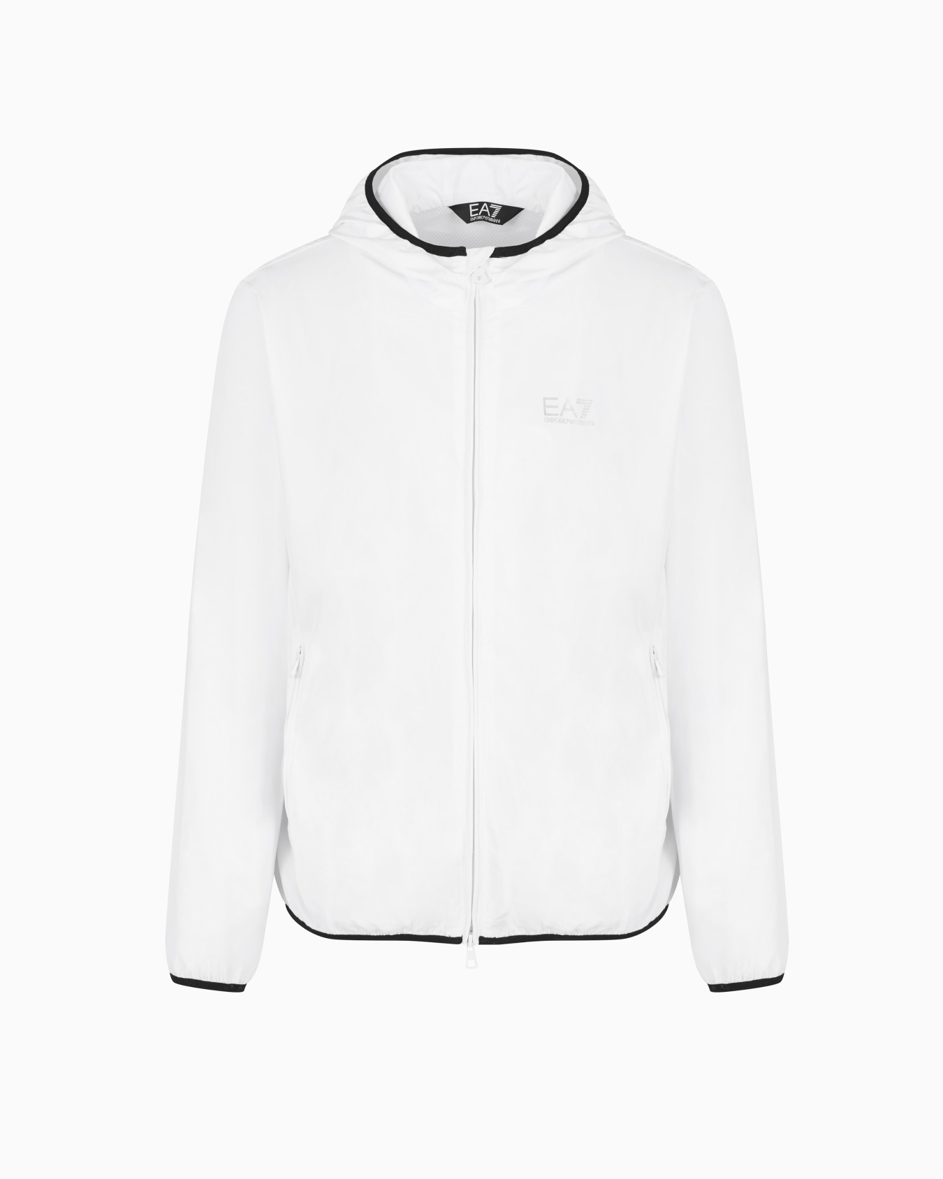 Blouson bomber à capuche Core Identity en tissu technique recyclé Diapositive 0