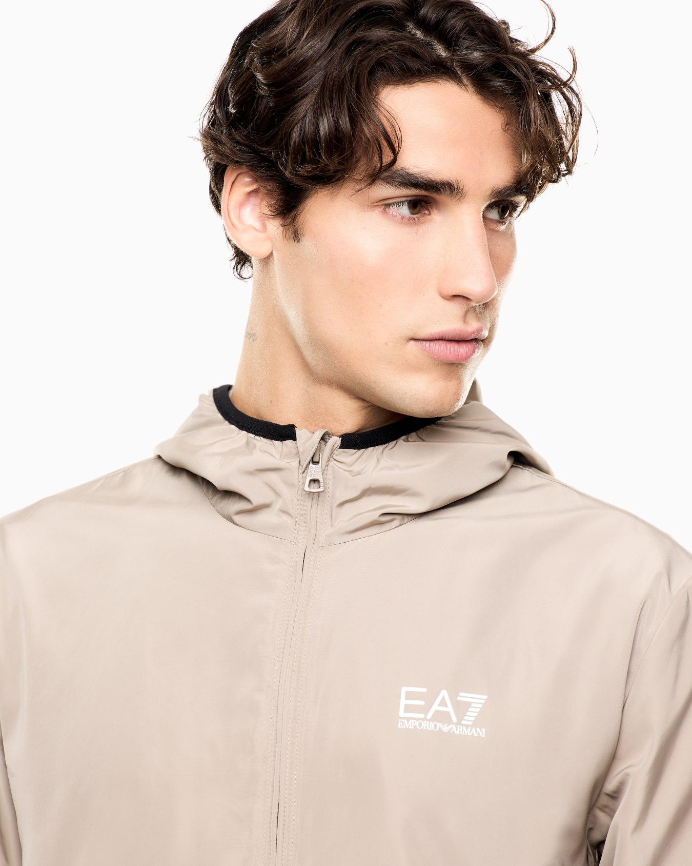 ASV Core Identity hooded bomber jacket in technical fabric Slide 4