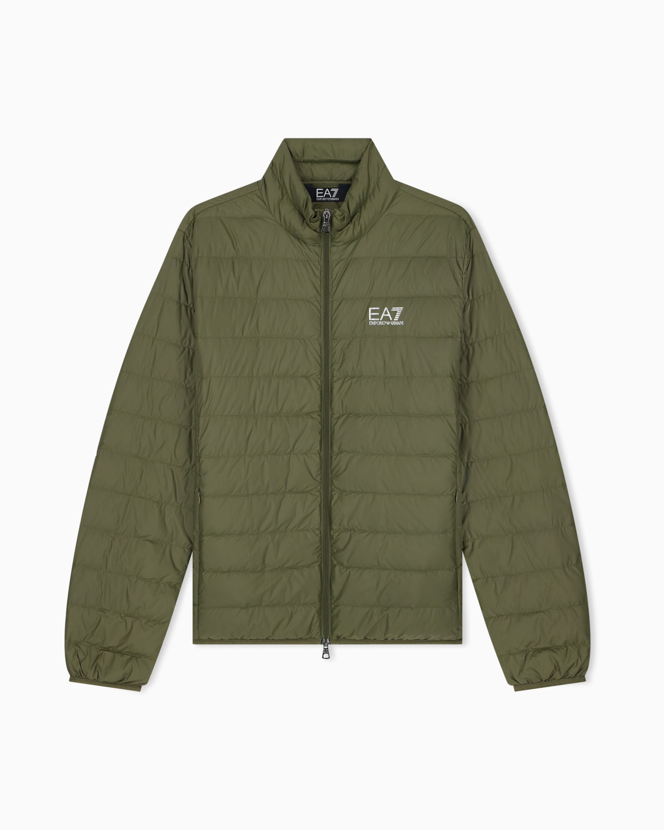 Packable down jacket with front zip Core Identity Slide 0