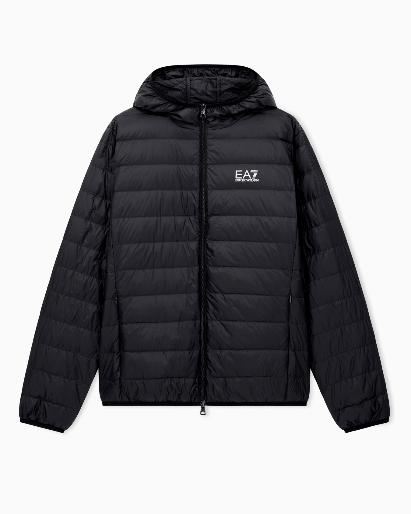 Core Identity packable down jacket with hood Slide 0