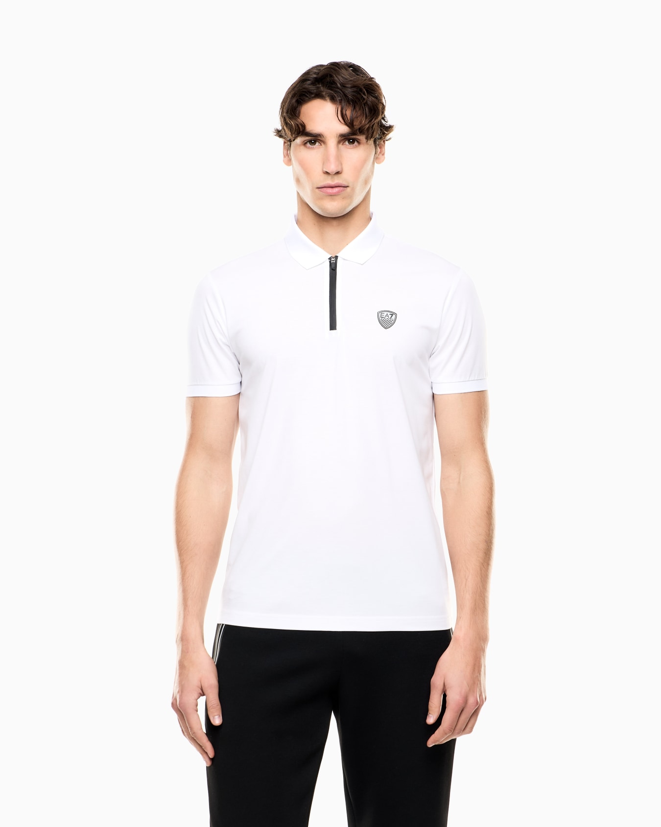 Polo Premium Shield en jersey de viscose et nylon Diapositive 3