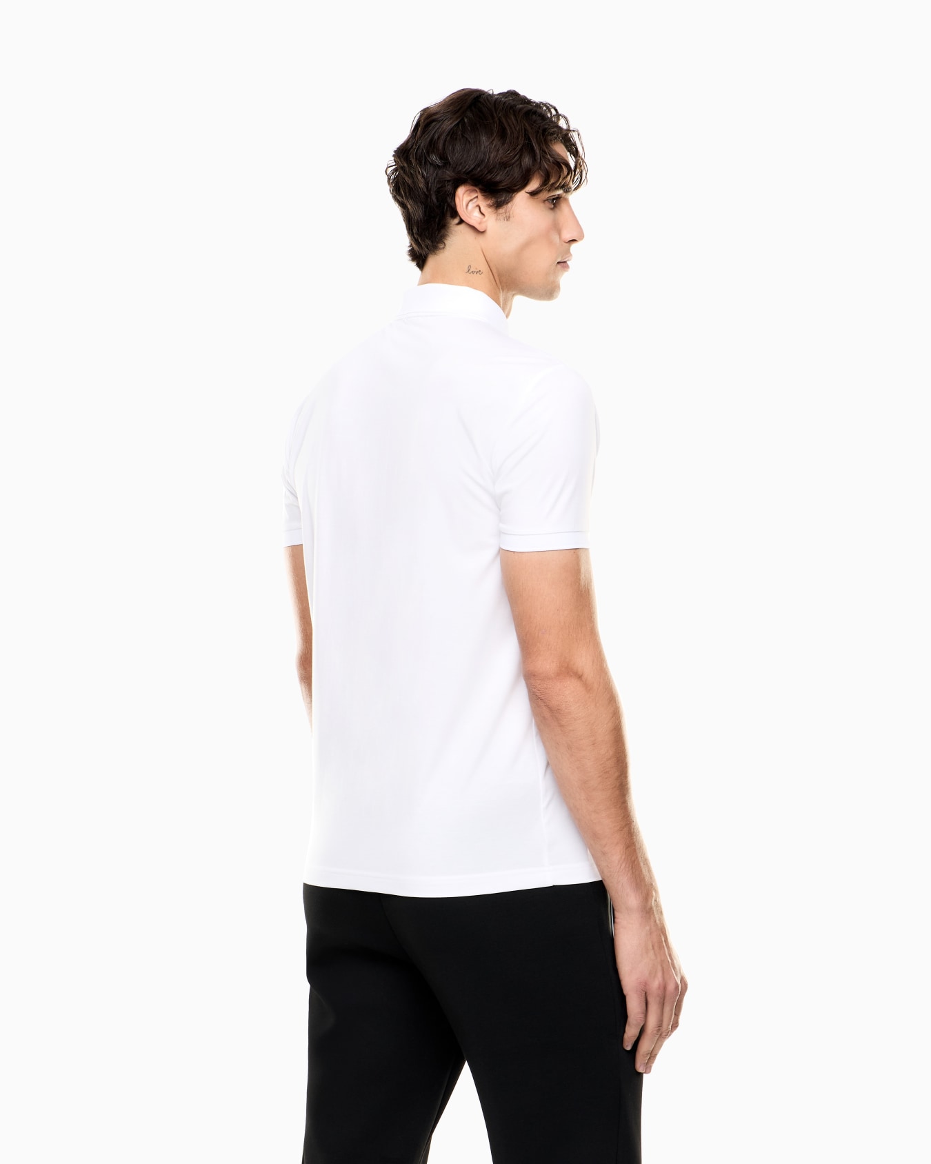 Polo Premium Shield en jersey de viscose et nylon Diapositive 2