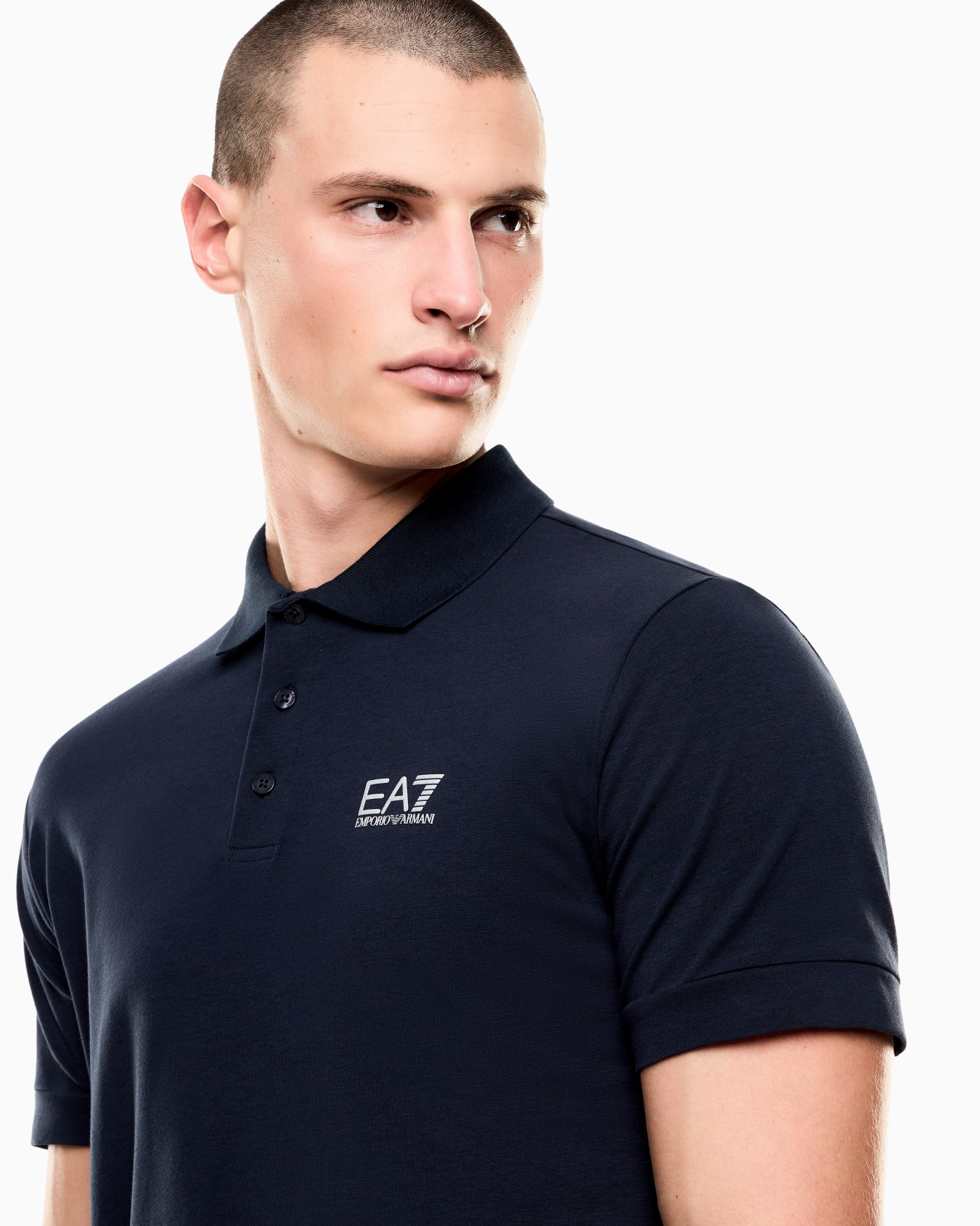 Polo Core Identity de algodón elástico Diapositiva 4