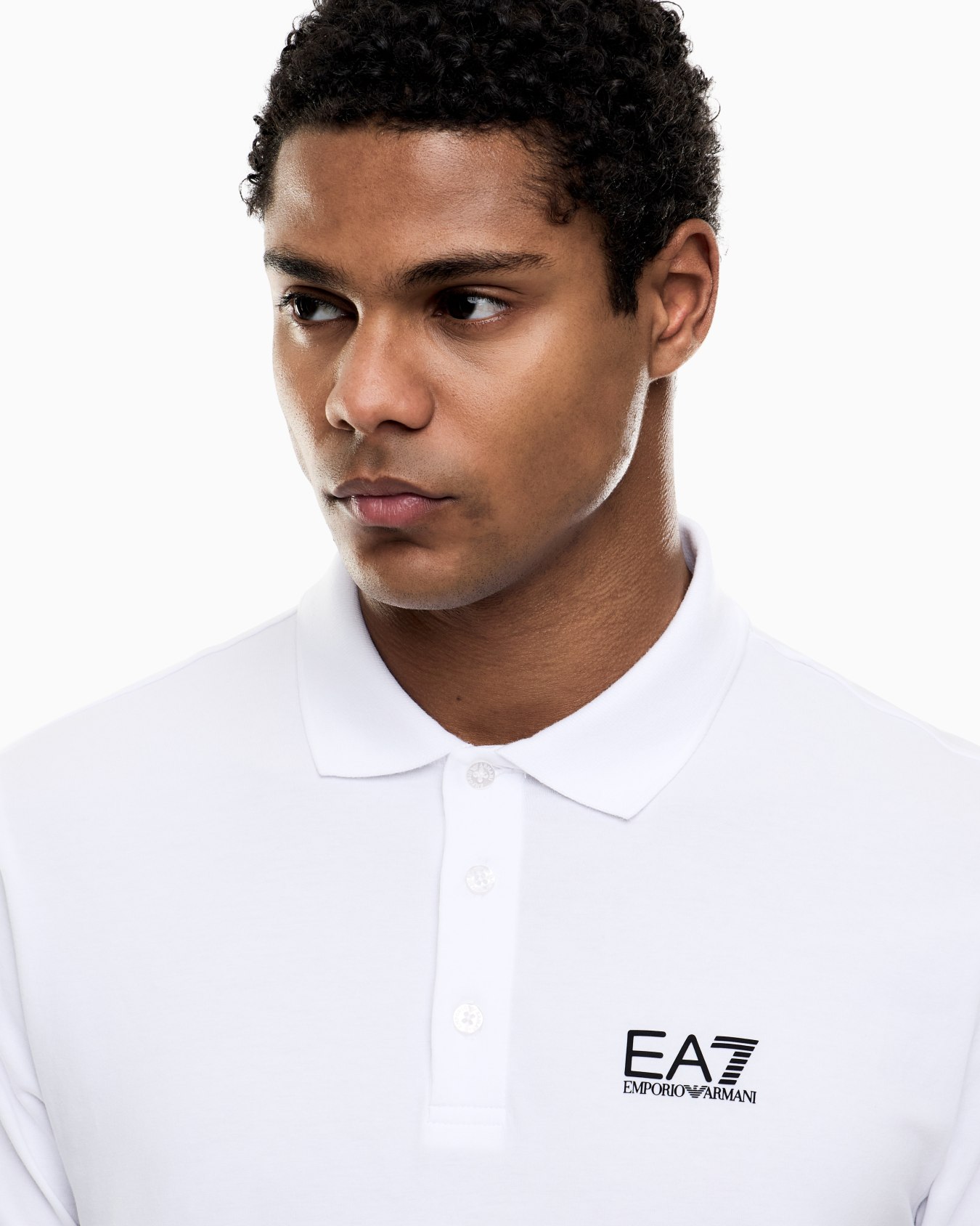 Core Identity stretch-cotton polo shirt Slide 4