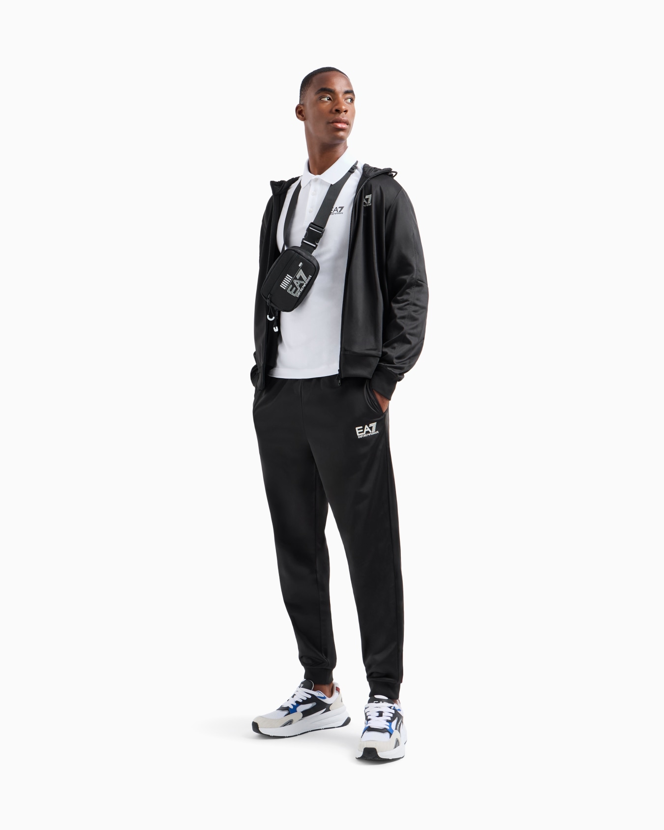Core Identity stretch-cotton polo shirt Slide 1