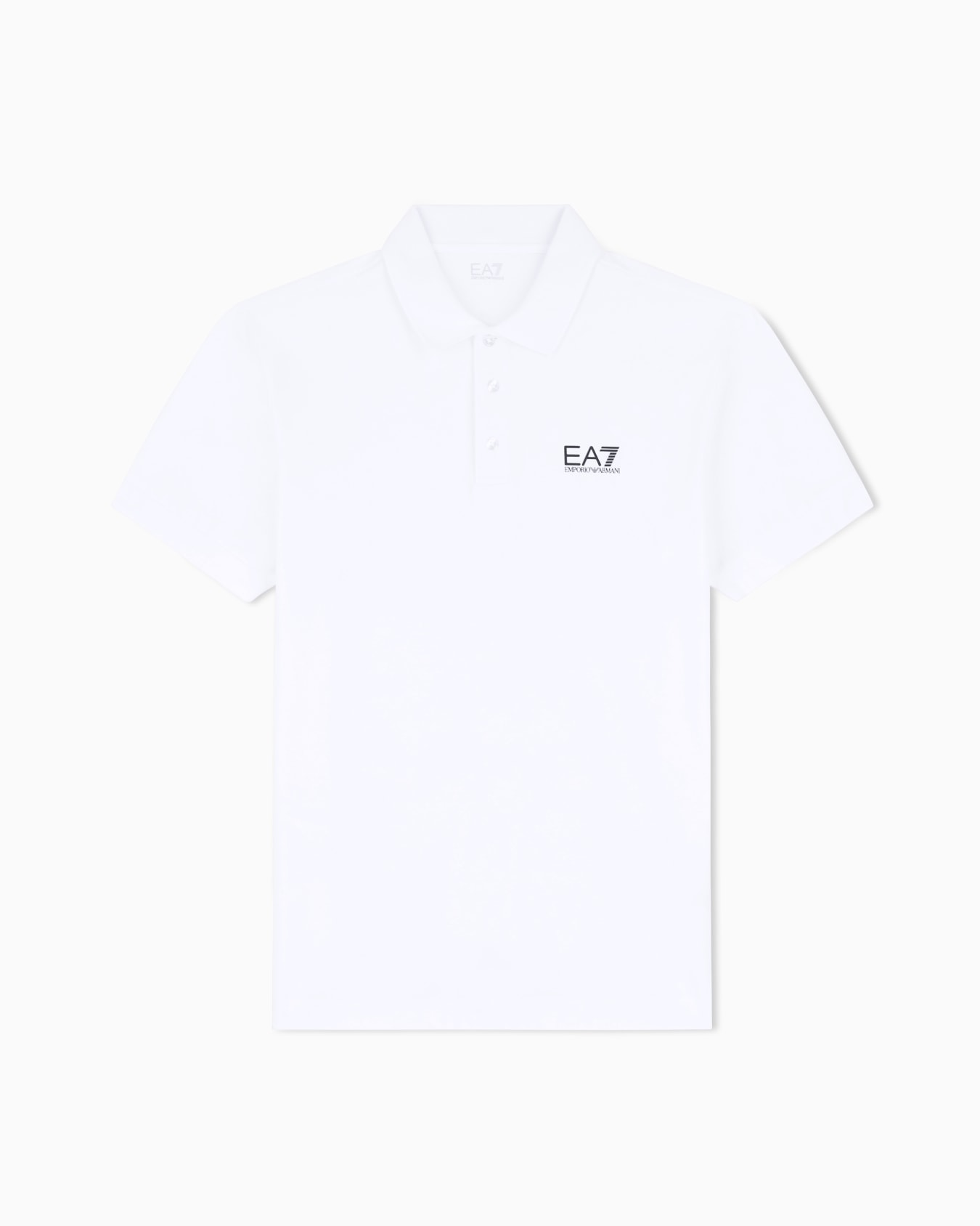 Polo Core Identity de punto de algodón de corte slim Diapositiva 0