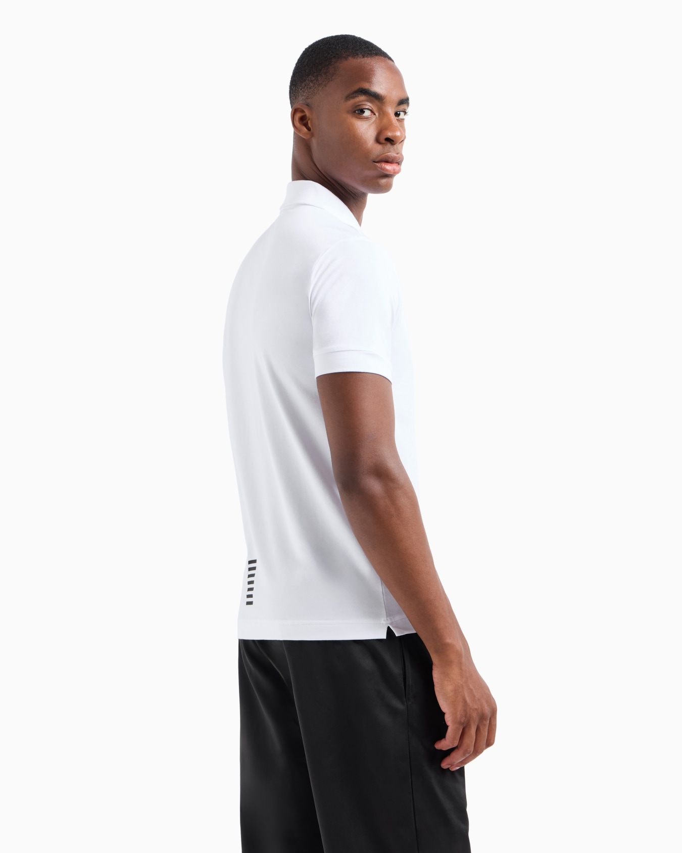Core Identity stretch-cotton polo shirt Slide 2