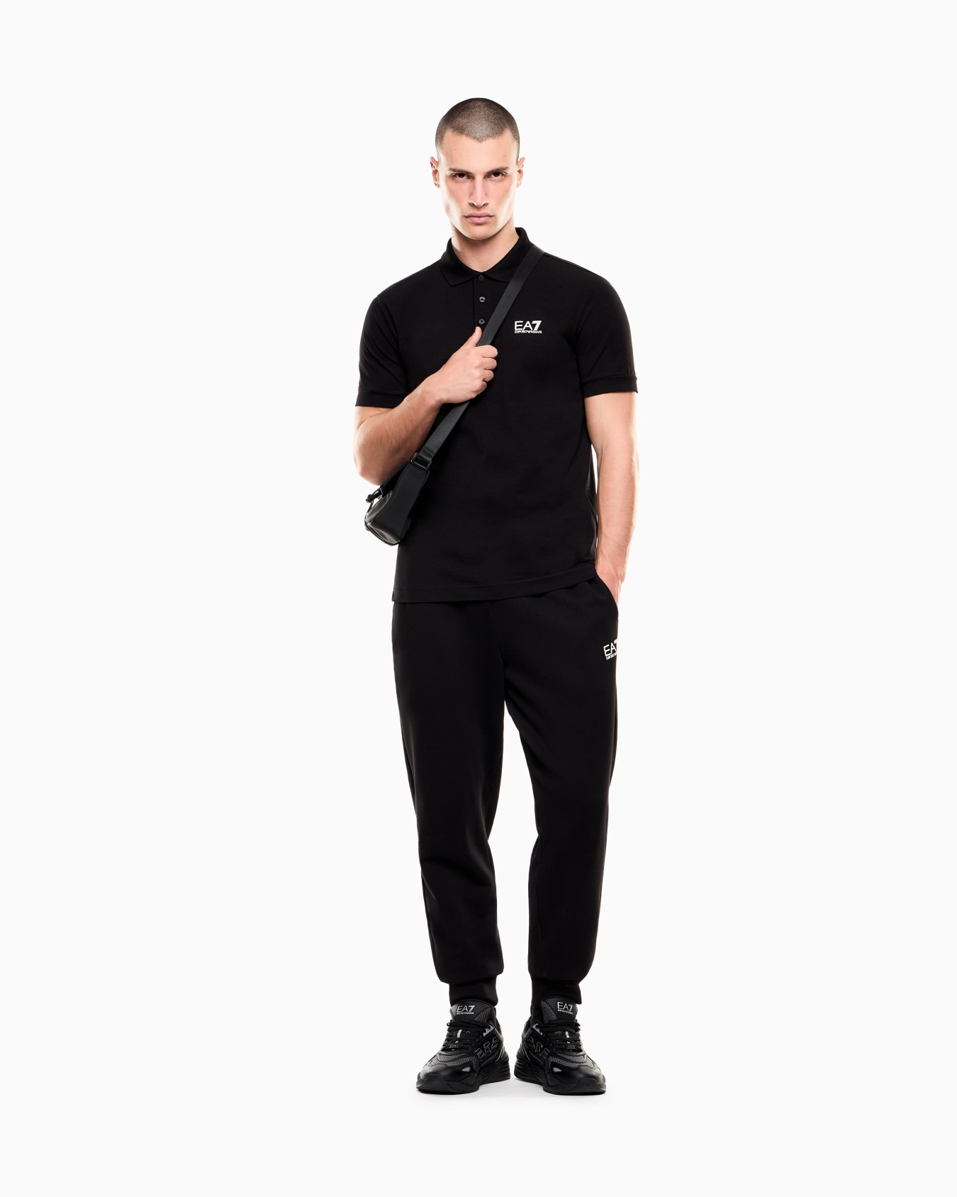 Core Identity stretch-cotton polo shirt Slide 1