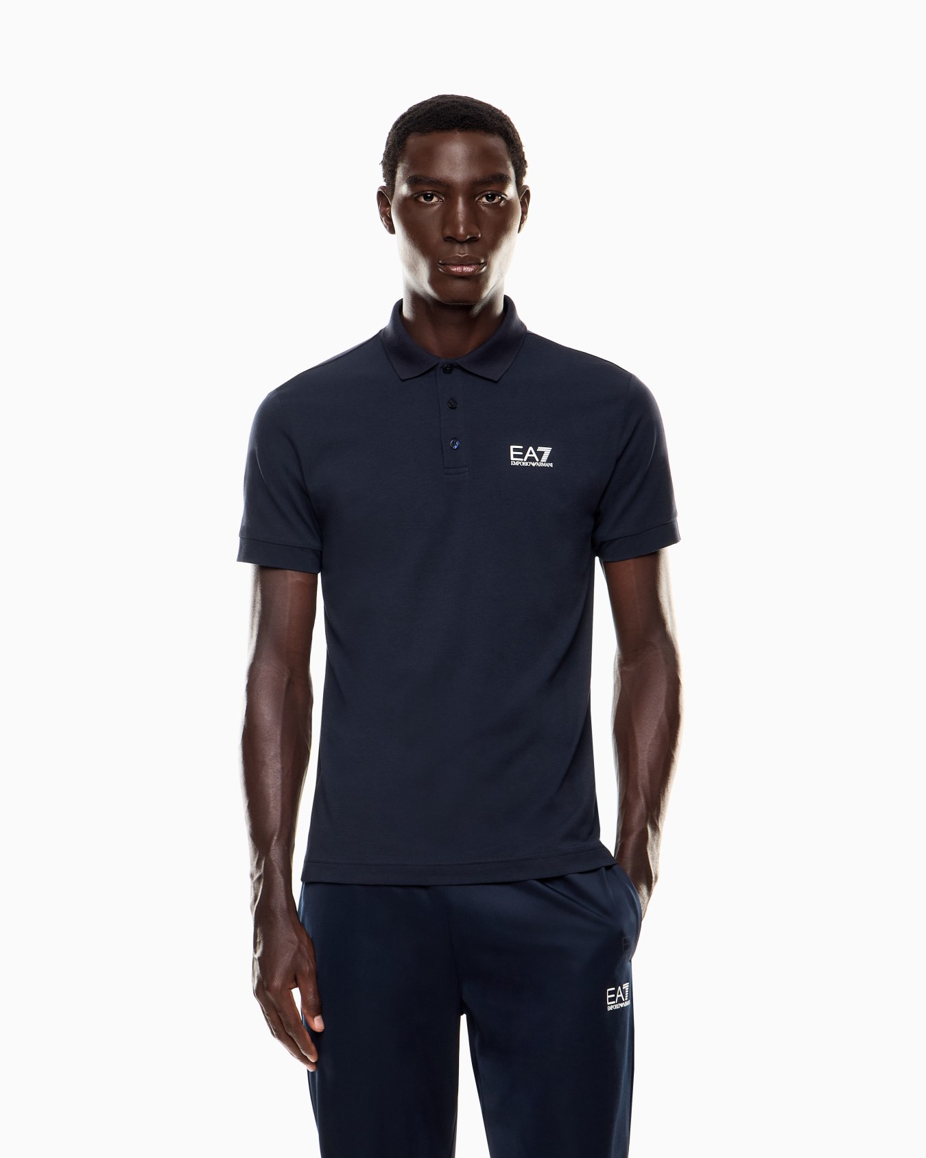 Polo Core Identity de algodón elástico Diapositiva 3