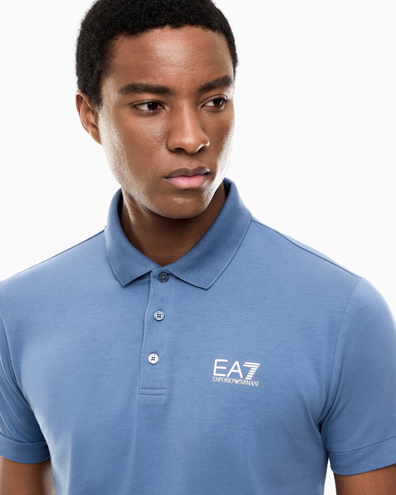 Core Identity stretch-cotton polo shirt Slide 4