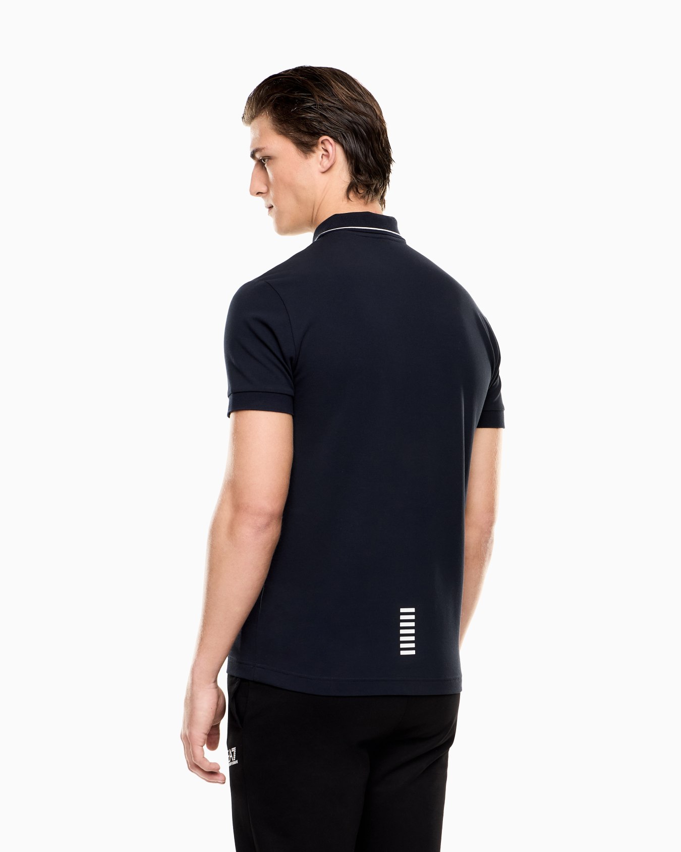Core Identity stretch-cotton piqué polo shirt Slide 2