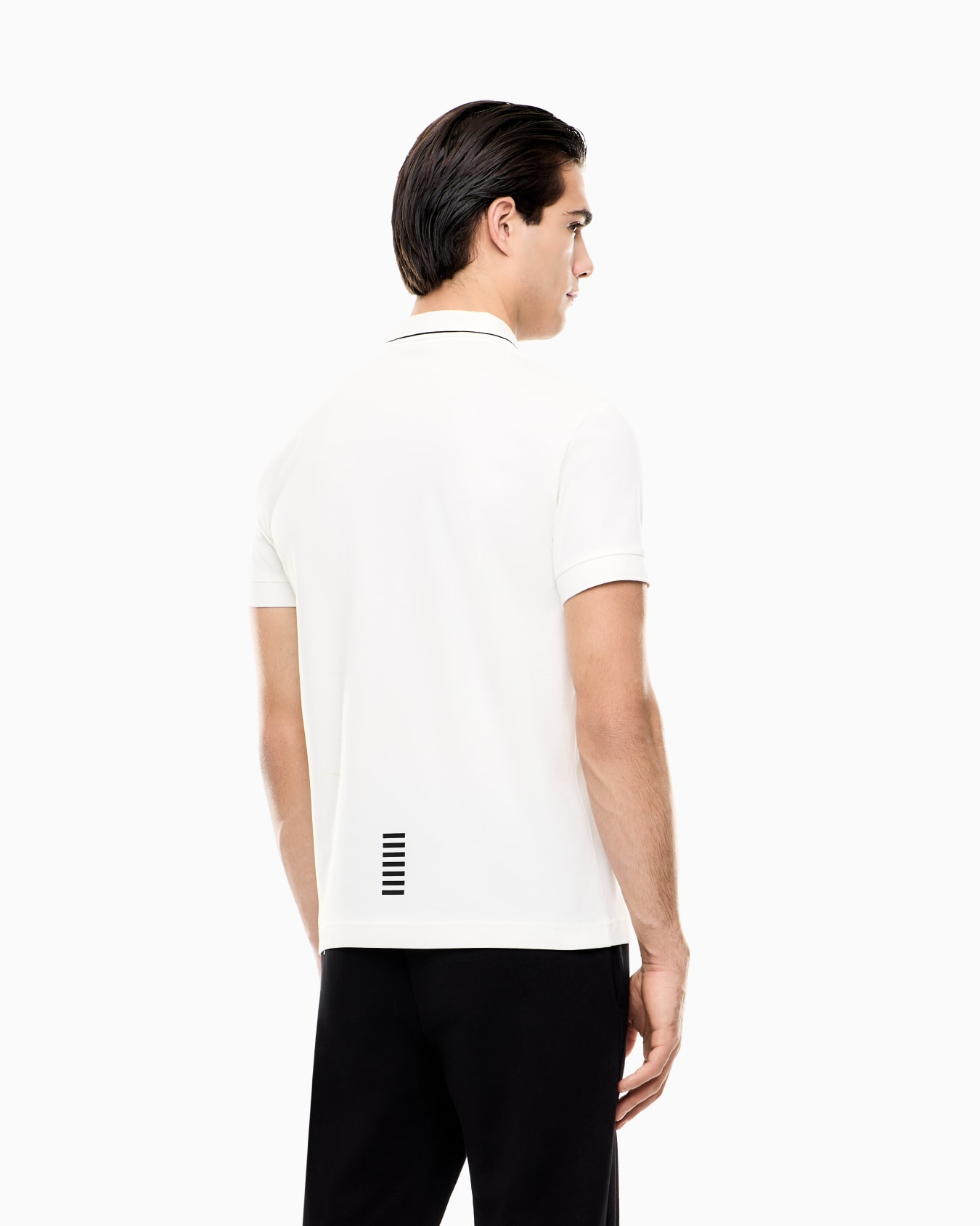 Core Identity stretch-cotton piqué polo shirt Slide 2