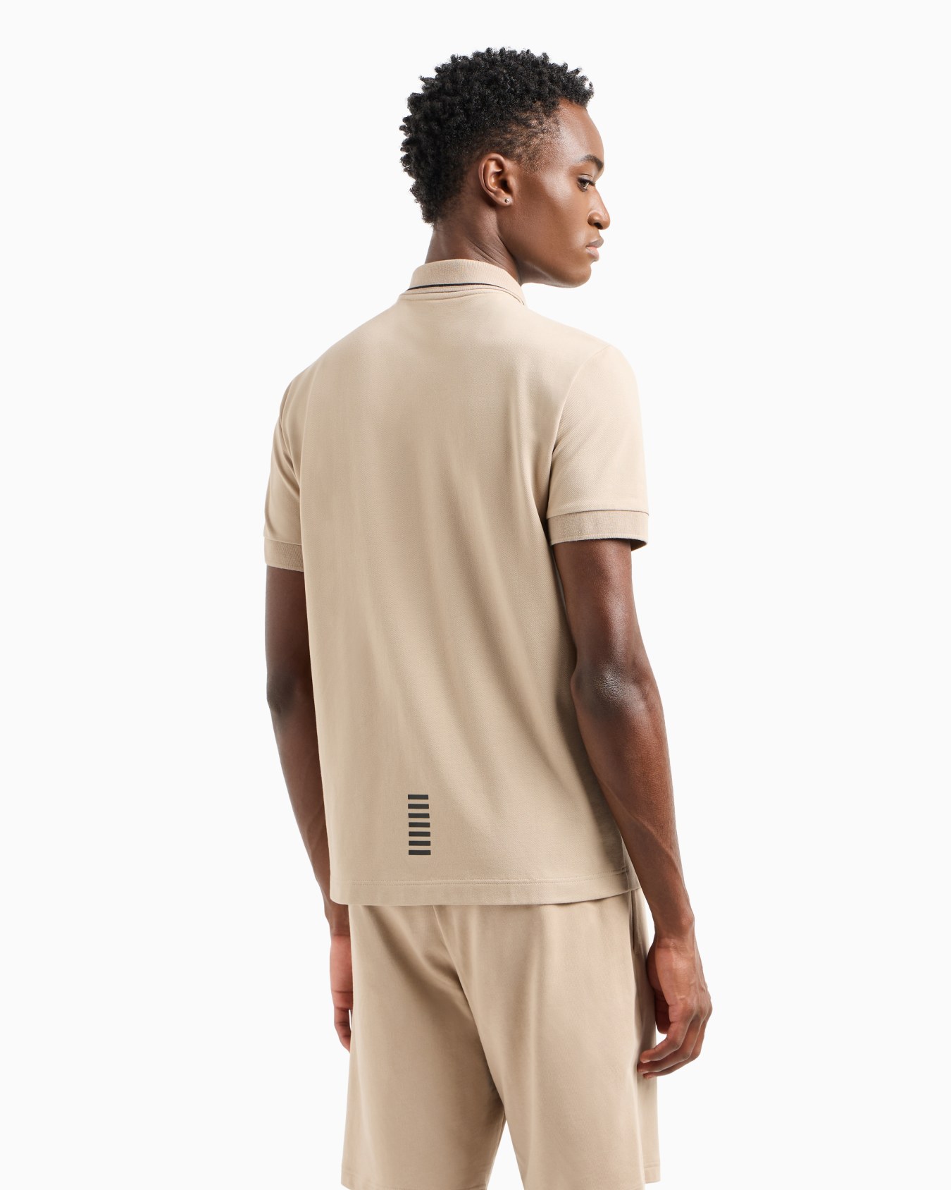Core Identity stretch-cotton piqué polo shirt Slide 2