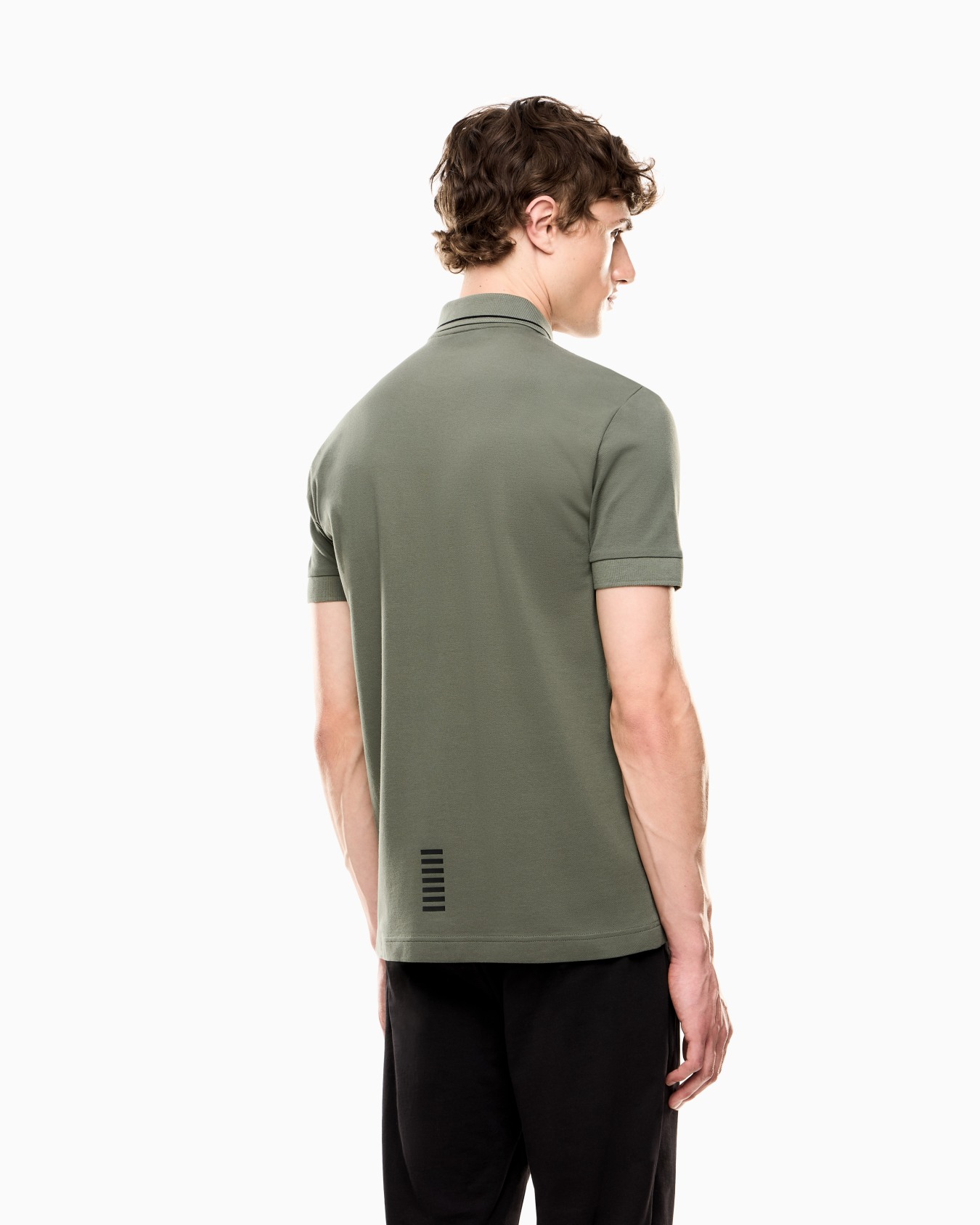 Core Identity stretch-cotton piqué polo shirt Slide 2
