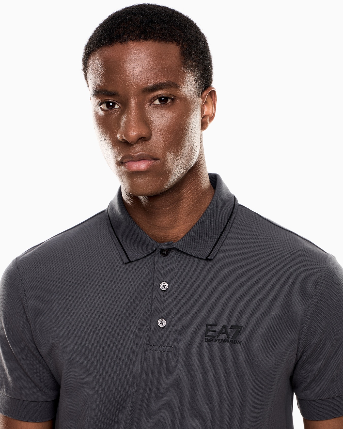 Core Identity stretch-cotton piqué polo shirt Slide 4