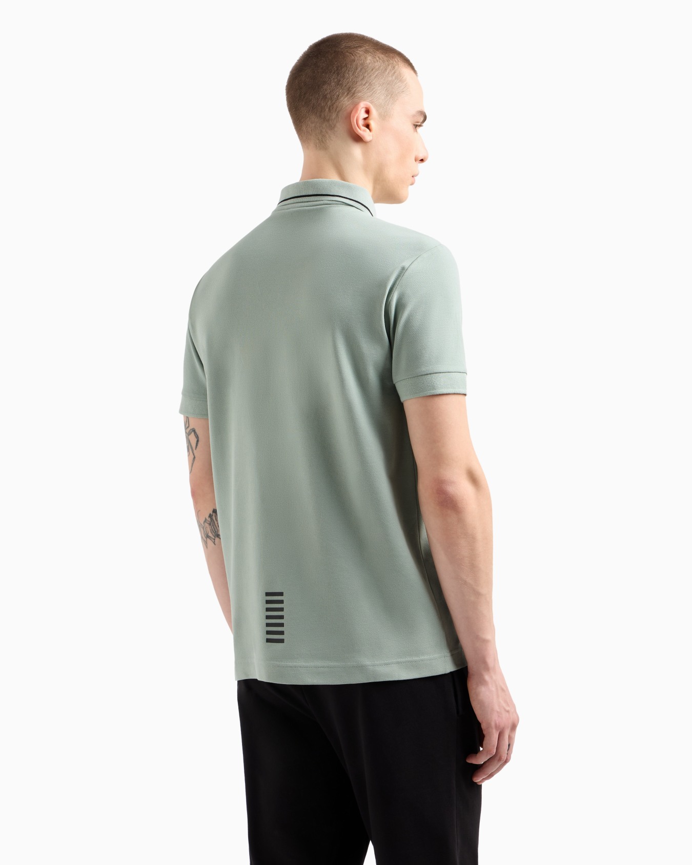 Core Identity stretch-cotton piqué polo shirt Slide 2