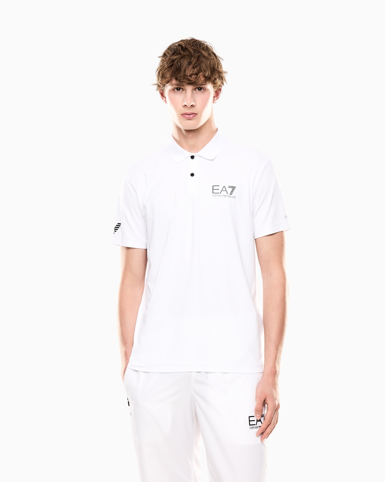 Polo Tennis Pro de tejido técnico VENTUS7 Diapositiva 3
