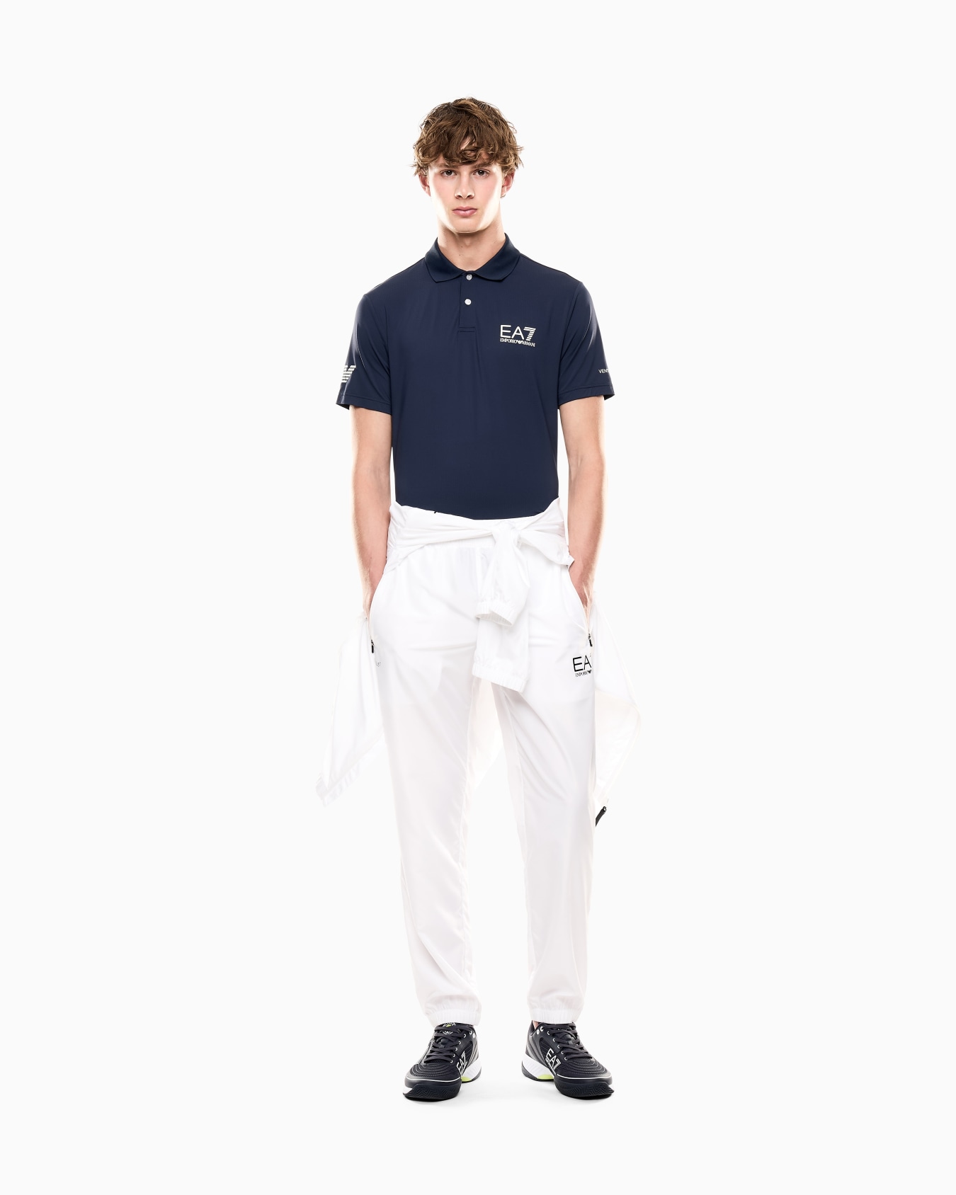 Tennis Pro polo shirt in VENTUS7 technical fabric Slide 1