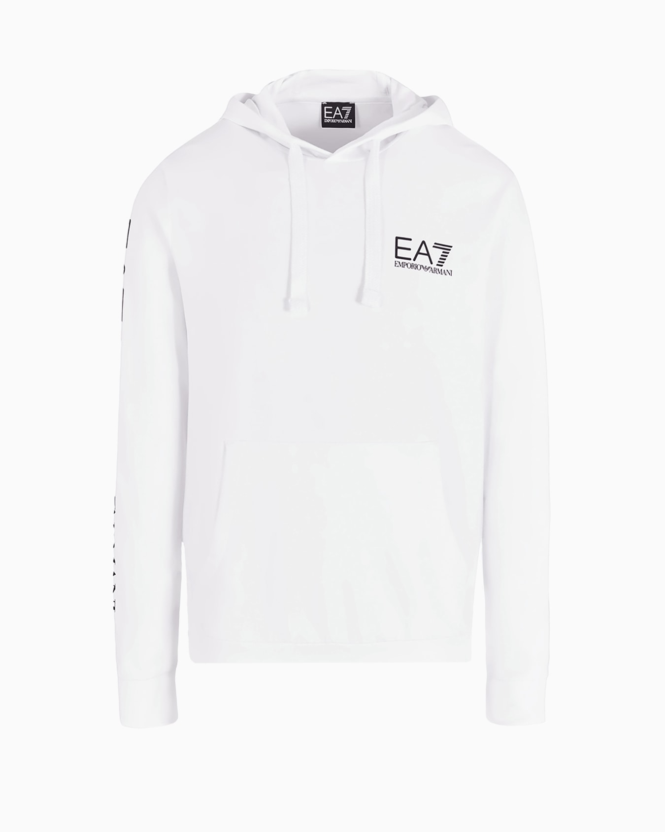 Logo Series hooded cotton sweatshirt Slide 0