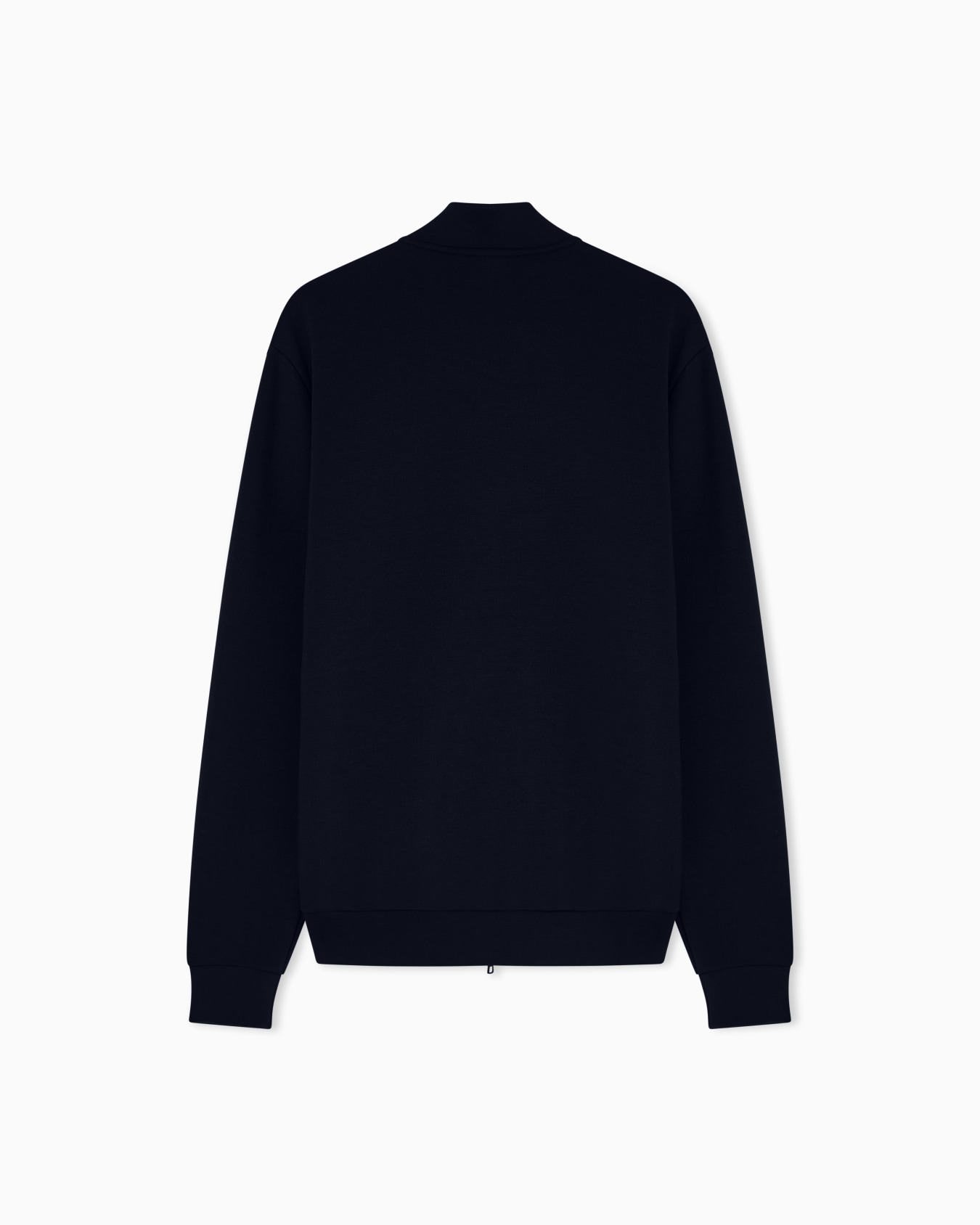 Stretch-viscose blend zip-up sweatshirt Slide 2