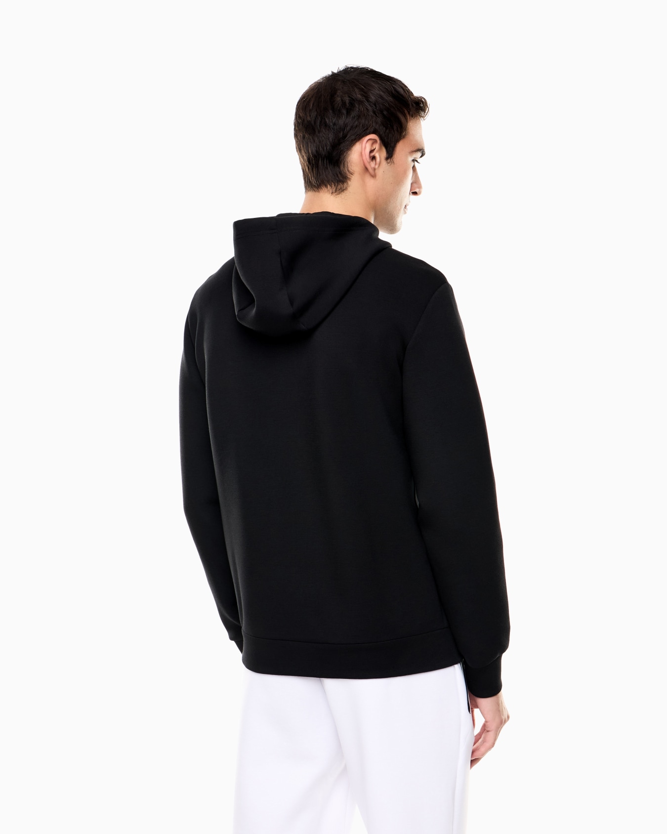 Sudadera con capucha de mezcla de viscosa elástica Premium Shield Diapositiva 2