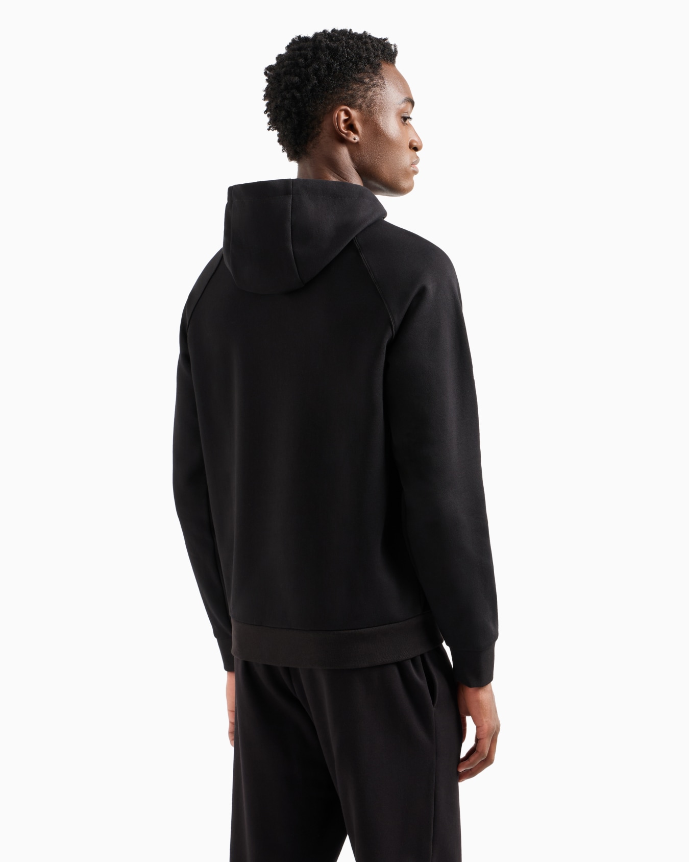 Cotton-blend hooded Logo Series sweatshirt Slide 2