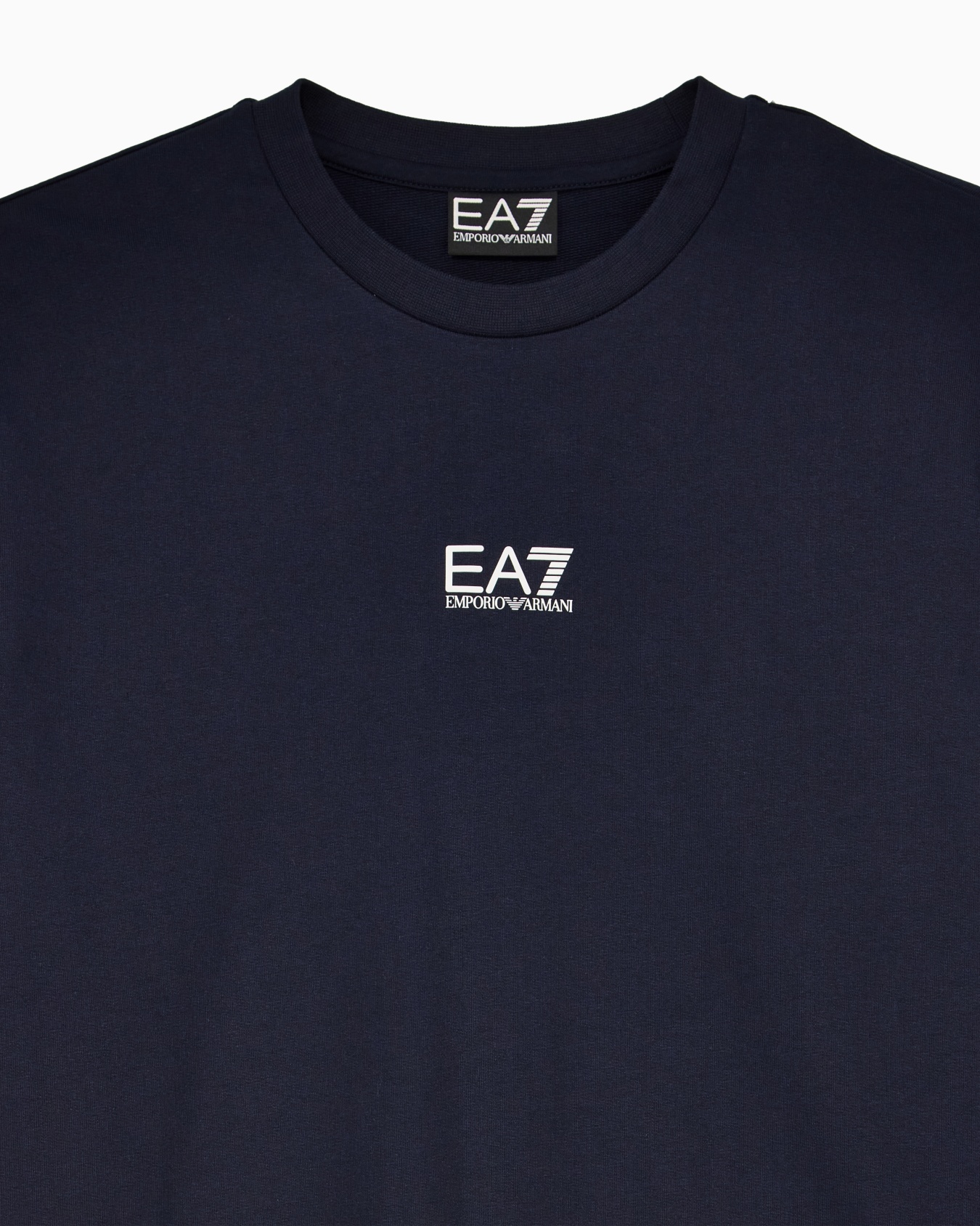 Core Identity cotton crew-neck sweatshirt Slide 4