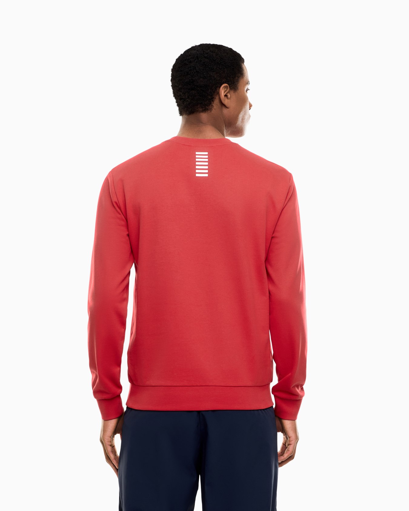 Core Identity cotton crew-neck sweatshirt Slide 3