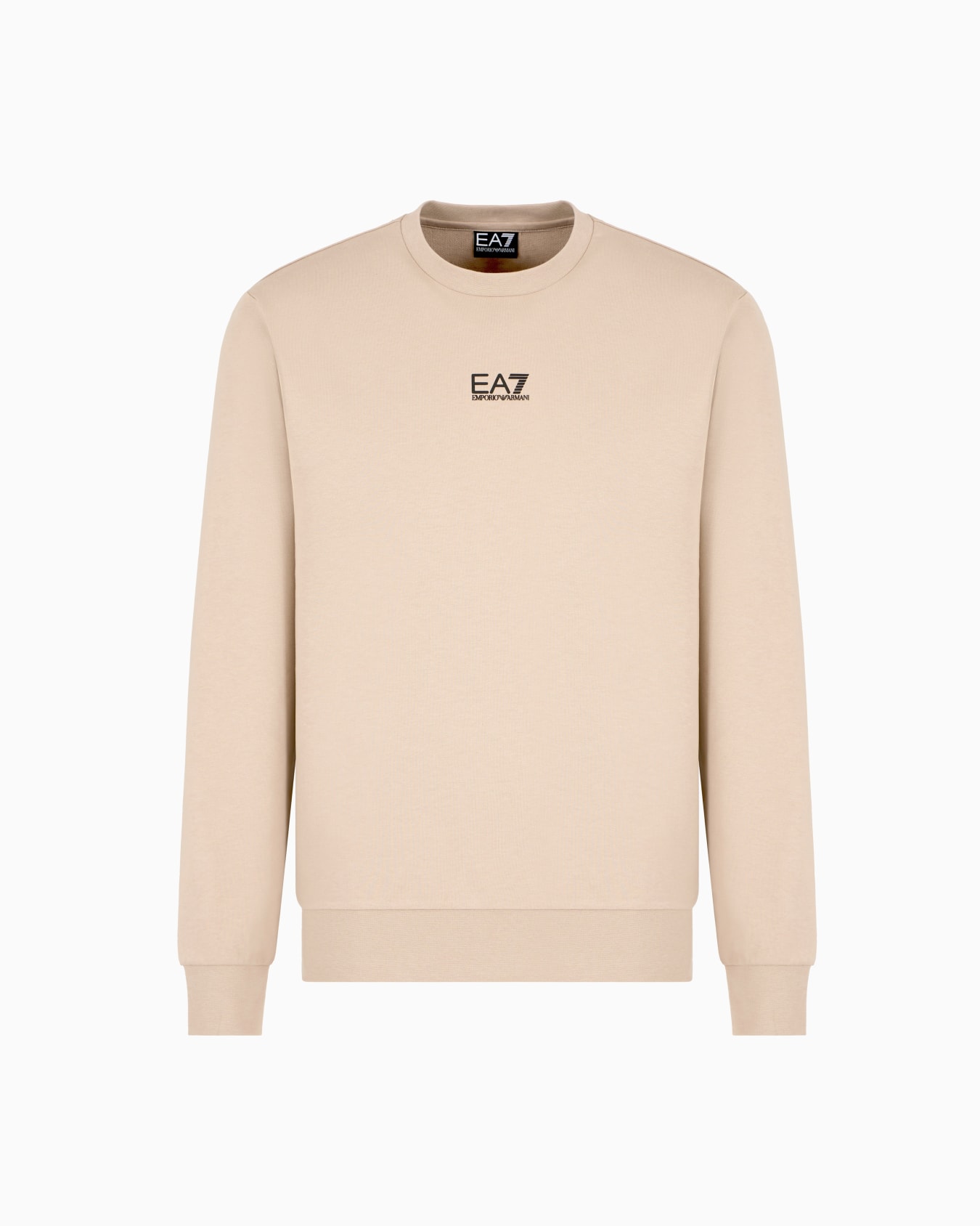 Core Identity cotton crew-neck sweatshirt Slide 0