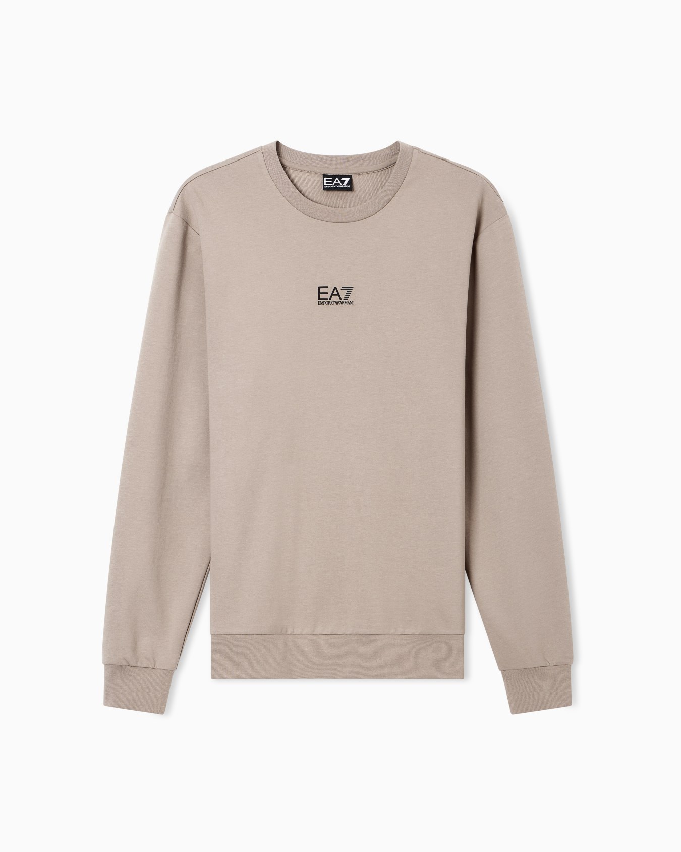 Core Identity cotton crew-neck sweatshirt Slide 0